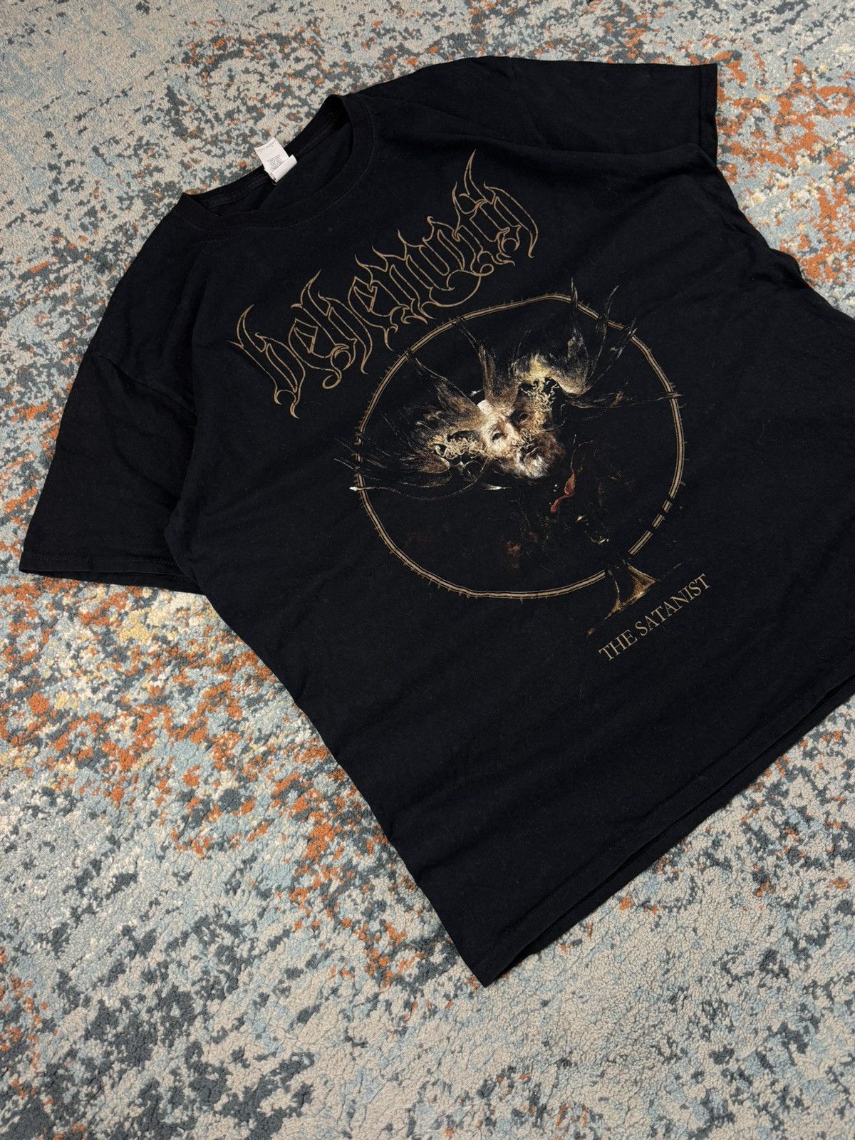 Band Tees Vintage Y2K Behemoth the satanist graphic metal band tee Size US XL / EU 56 / 4 - 2 Thumbnail