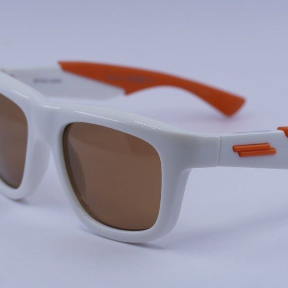 Bottega Veneta Bottega Veneta BV1233S 004 Sunglasses Ivory/Orange Square Size ONE SIZE - 9 Thumbnail