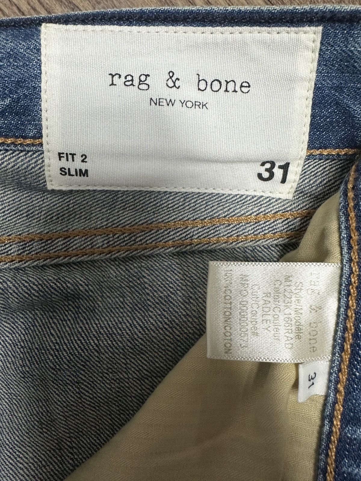 Rag & Bone Rag and bone Fit 2 Radley Size US 31 - 2 Thumbnail