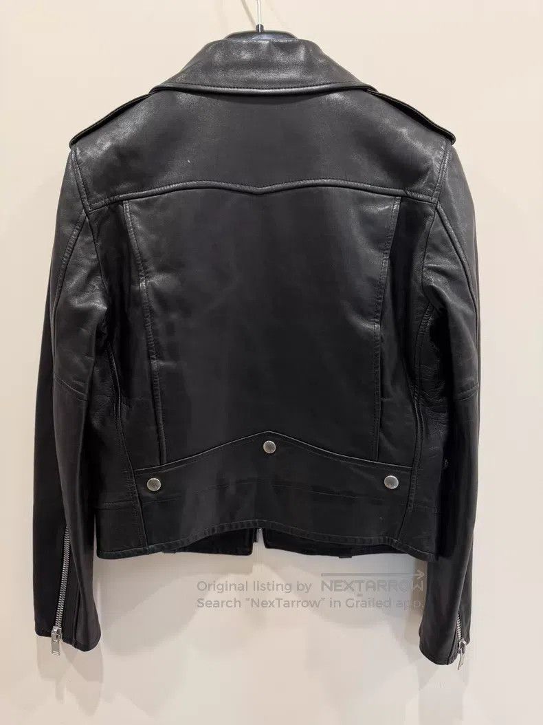 Saint Laurent Paris Saint Laurent Paris Motorcycle Zipper Leather Jacket Size XS / US 0-2 / IT 36-38 - 3 Thumbnail
