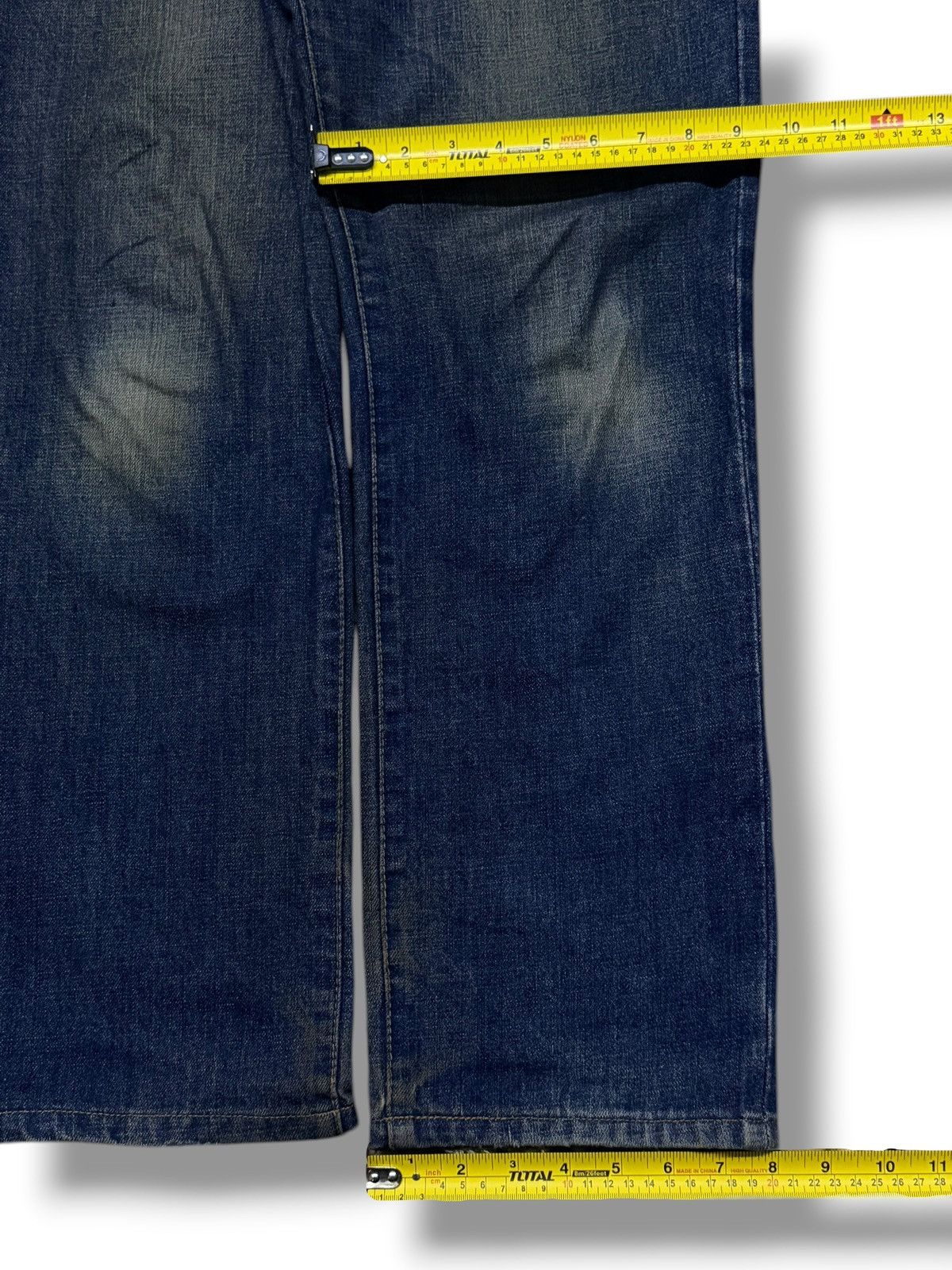 Hanes Vintage Hanes Jeans Made in USA 90s | Vintage Faded Mud Wash Size US 30 / EU 46 - 16 Thumbnail