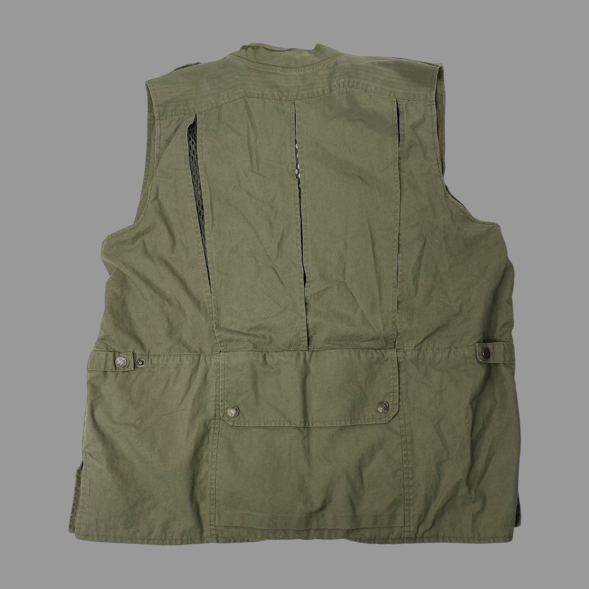 Vintage Vintage 90s cargo hunting vest Size US XL / EU 56 / 4 - 2 Thumbnail