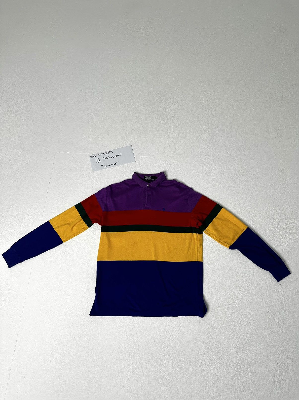 Polo Ralph Lauren Multi Color Polo Ralph Lauren Size US L / EU 52-54 / 3 - 3 Thumbnail