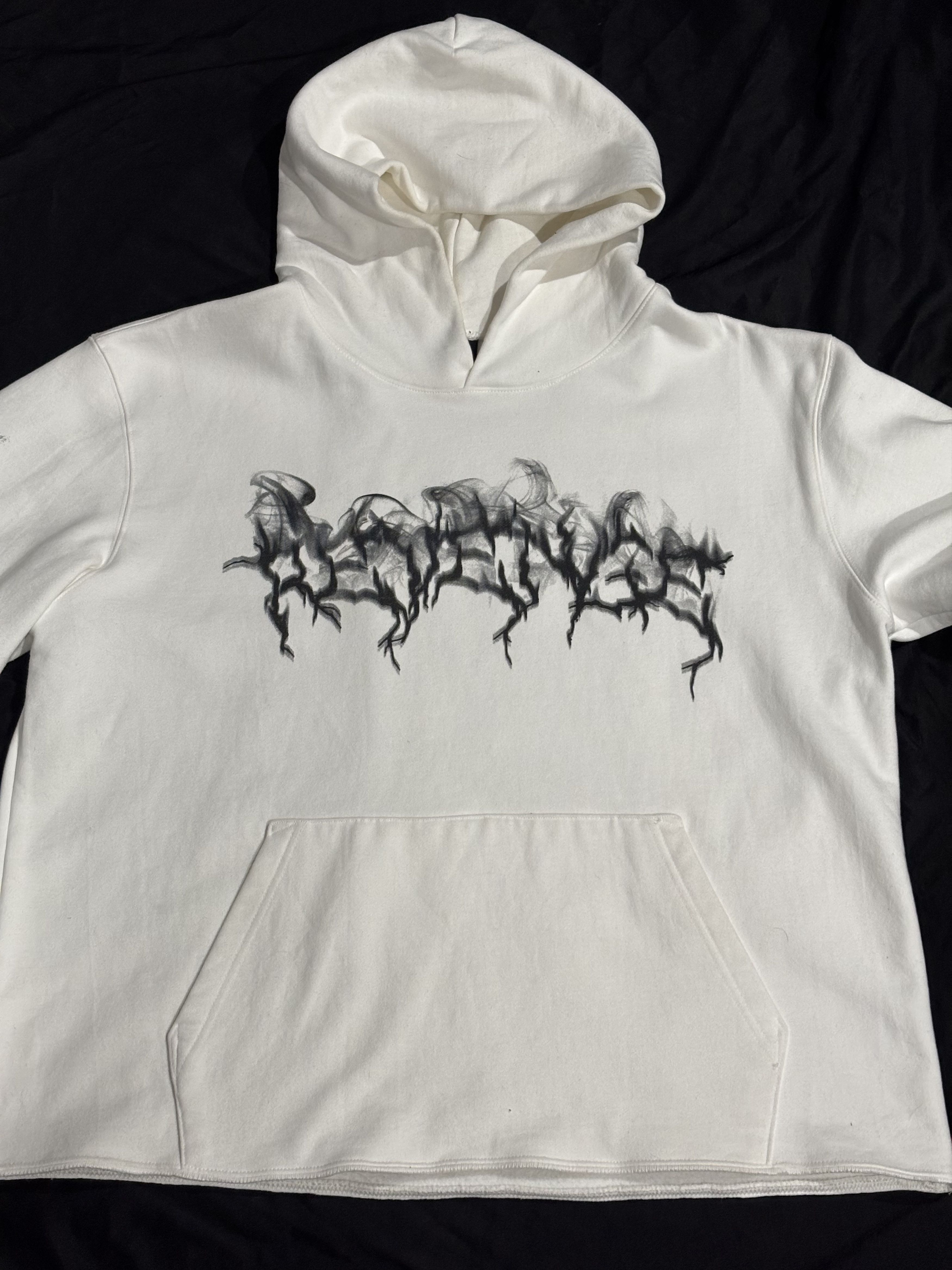 Revenge Revenge White smoke skull hoodie Size US XL / EU 56 / 4 - 1 Thumbnail