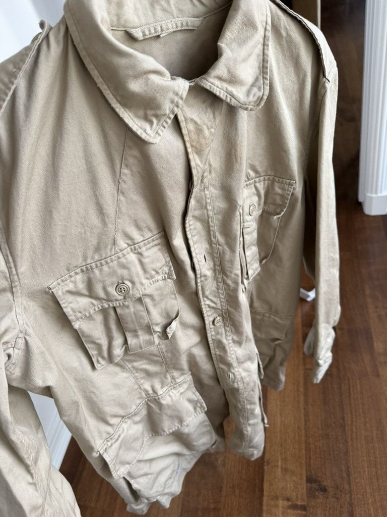 Vintage USAF Mens Tan Tropical Bush Jacket Size US L / EU 52-54 / 3 - 4 Thumbnail