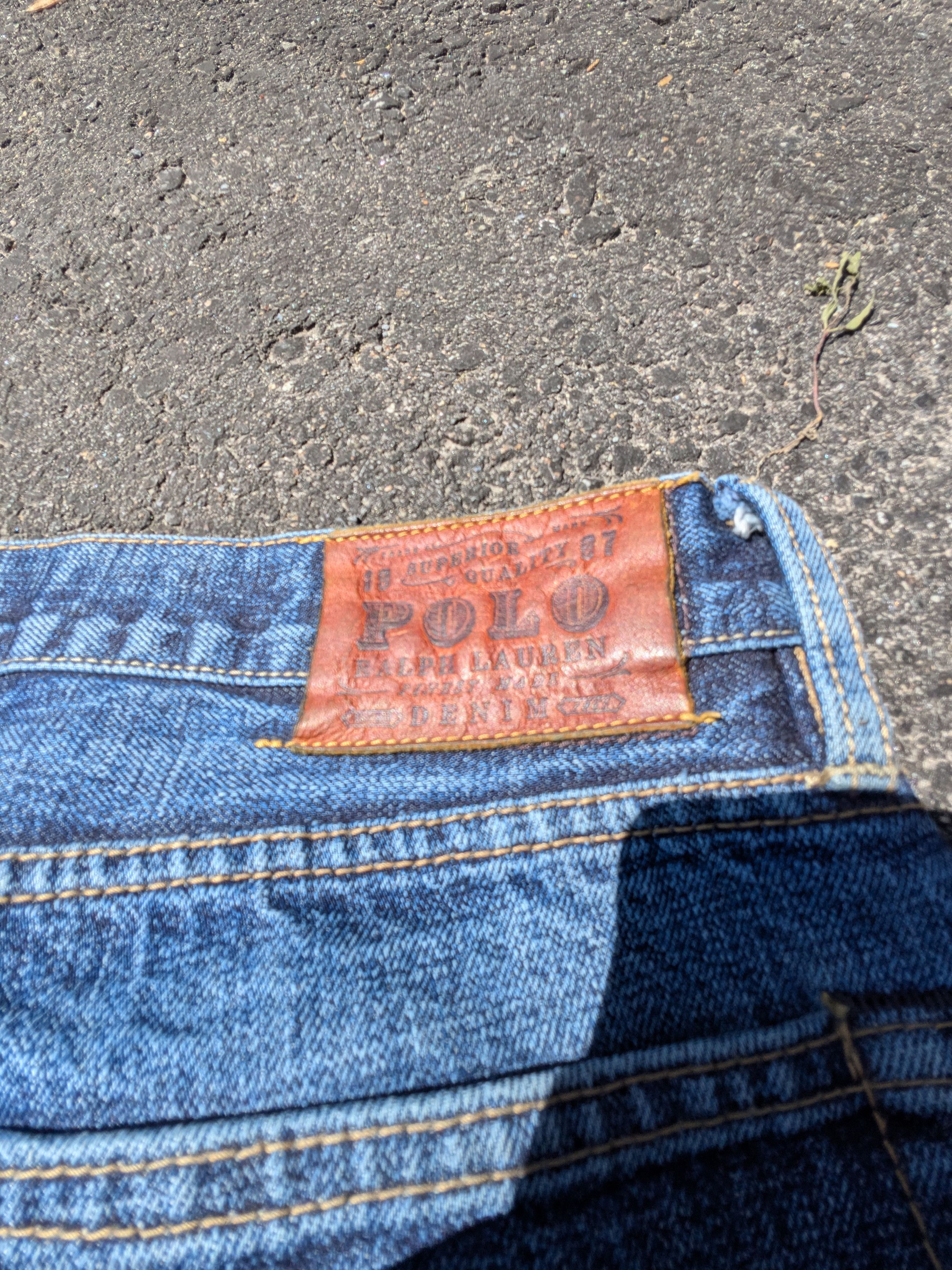 Polo Ralph Lauren Polo Ralph Lauren mud washed selvedge jeans Size US 36 / EU 52 - 7 Thumbnail