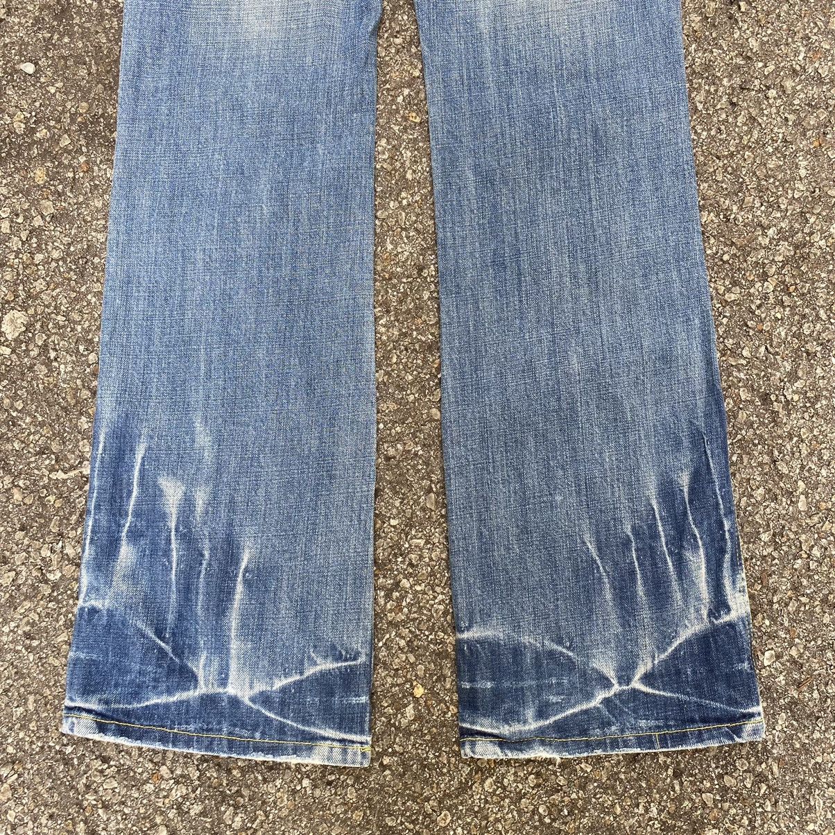Kapital Flare Jeans Back Number Monkey Pocket Japanese Denim Size US 30 / EU 46 - 11 Thumbnail