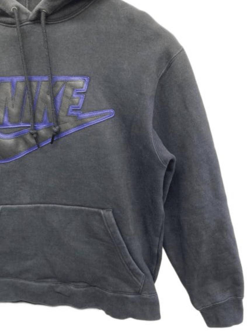 Supreme Supreme NIKE Leather Applique Hooded Sweatshirt Size US S / EU 44-46 / 1 - 4 Thumbnail