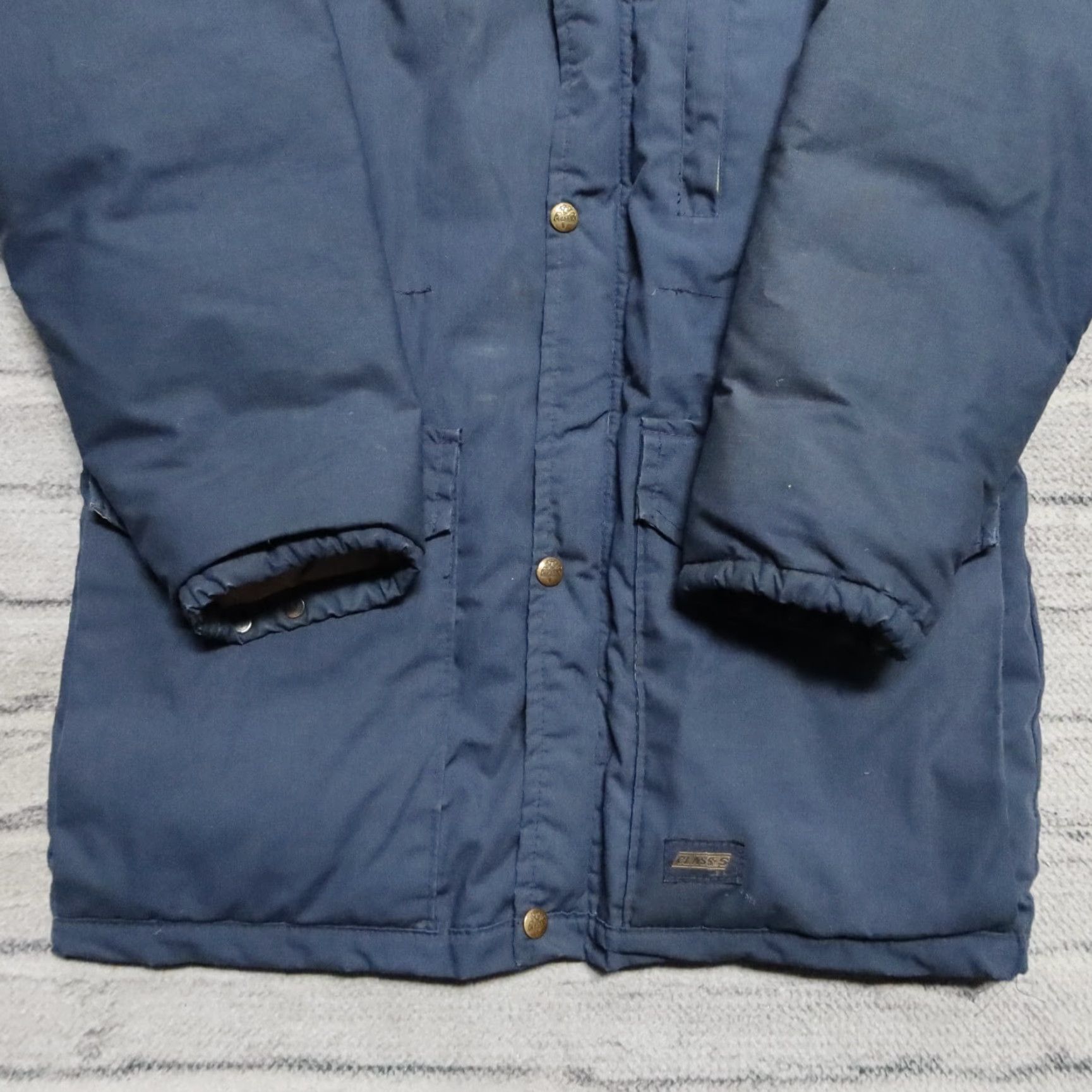Vintage VINTAGE Class 5 Quilted Puffer Down Jacket Navy S Mens Jacket Size US S / EU 44-46 / 1 - 3 Thumbnail