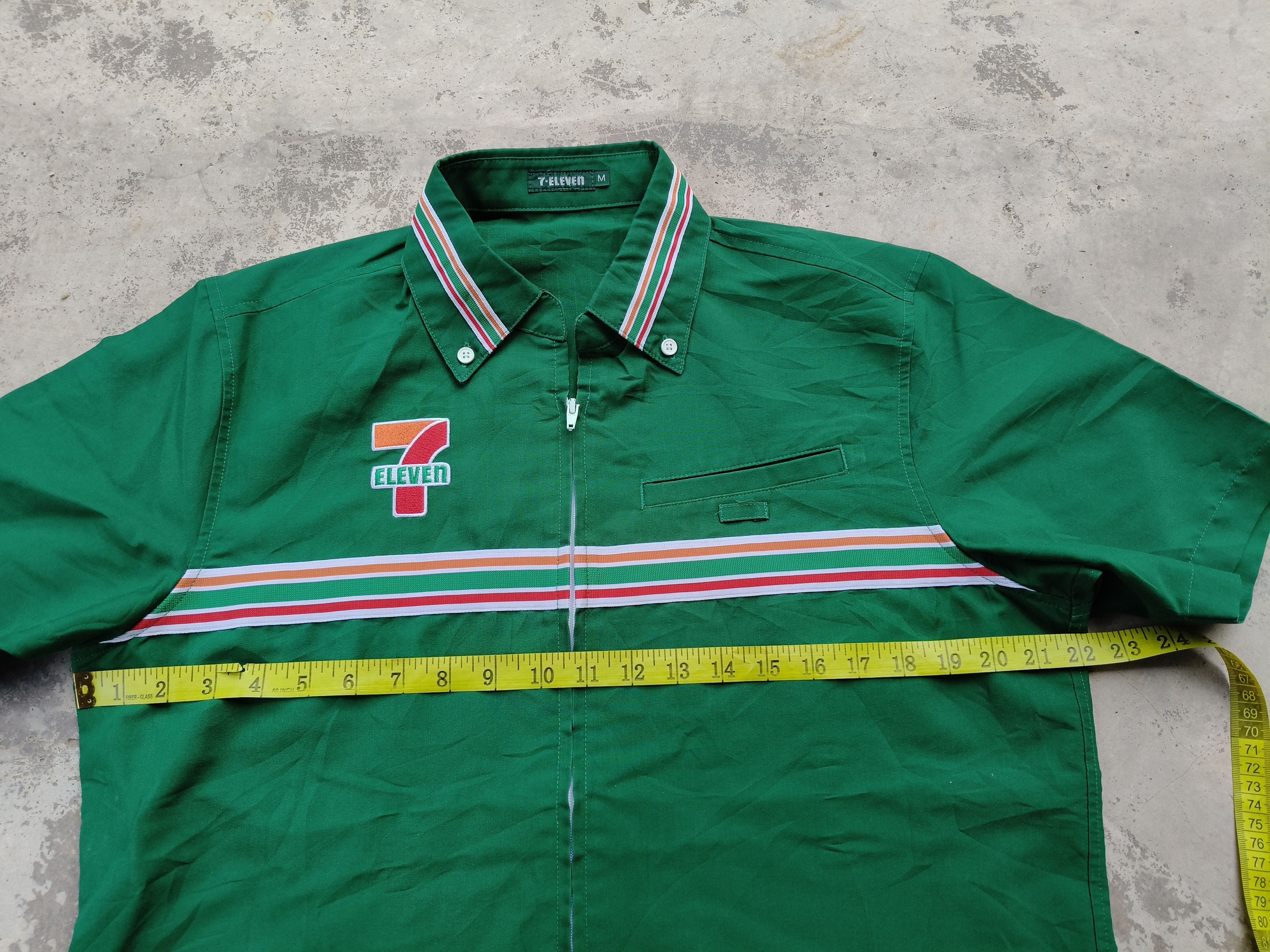 Japanese Brand 7-elevan Workers Zipper Shirt Size US M / EU 48-50 / 2 - 9 Thumbnail