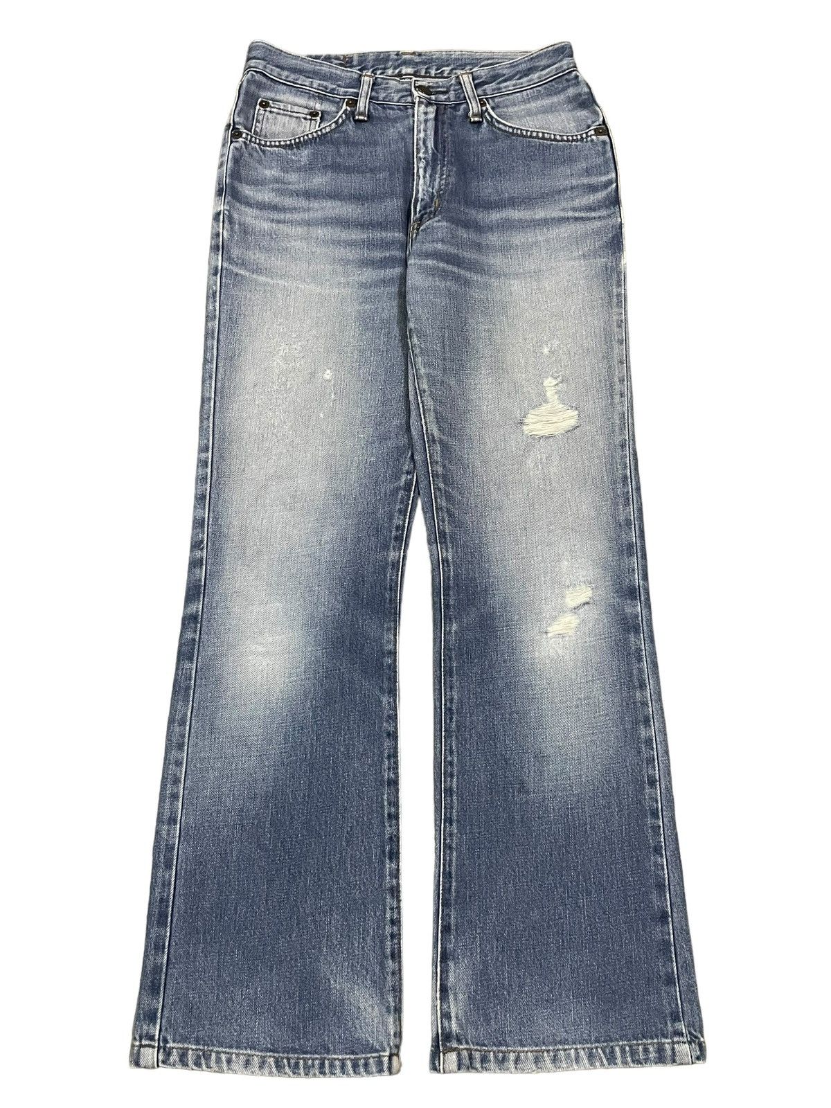 Vintage Edwin Extra Extreme Blue Fade Wash Bootcut Jeans