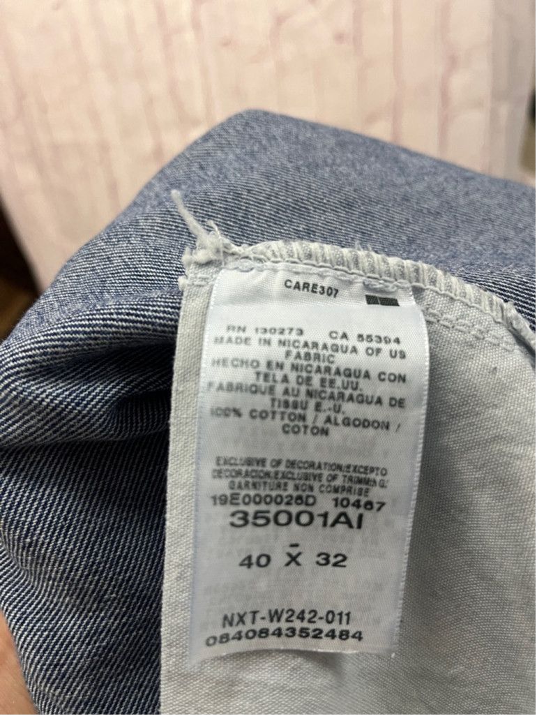 Wrangler Men's Wrangler Jeans Size 40x32 Blue Denim Size US 40 / EU 56 - 6 Thumbnail