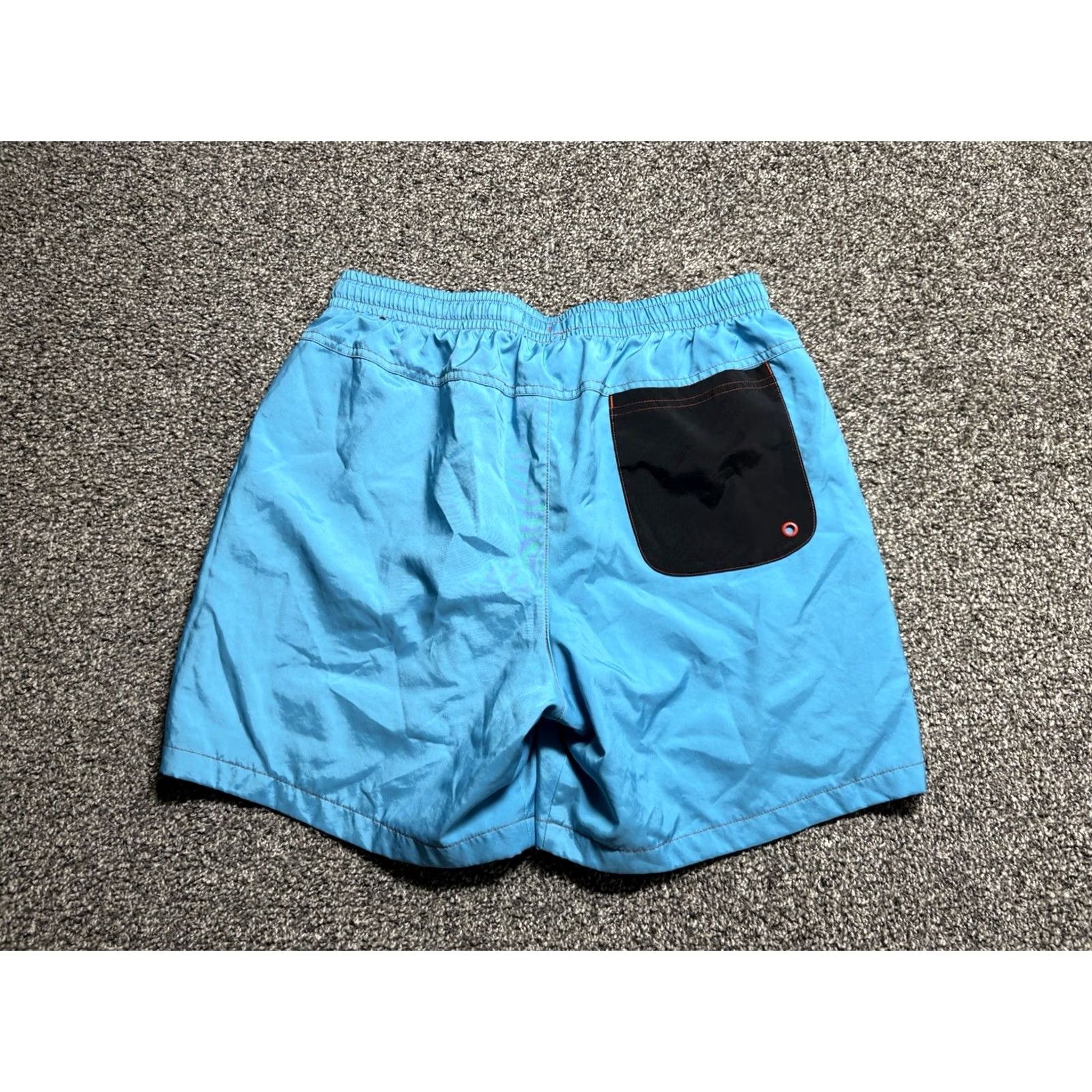 Nike Nike Woven Flow Shorts Mens Medium Blue Contrast Red Trim AR2382-447 Size US 31 - 2 Thumbnail