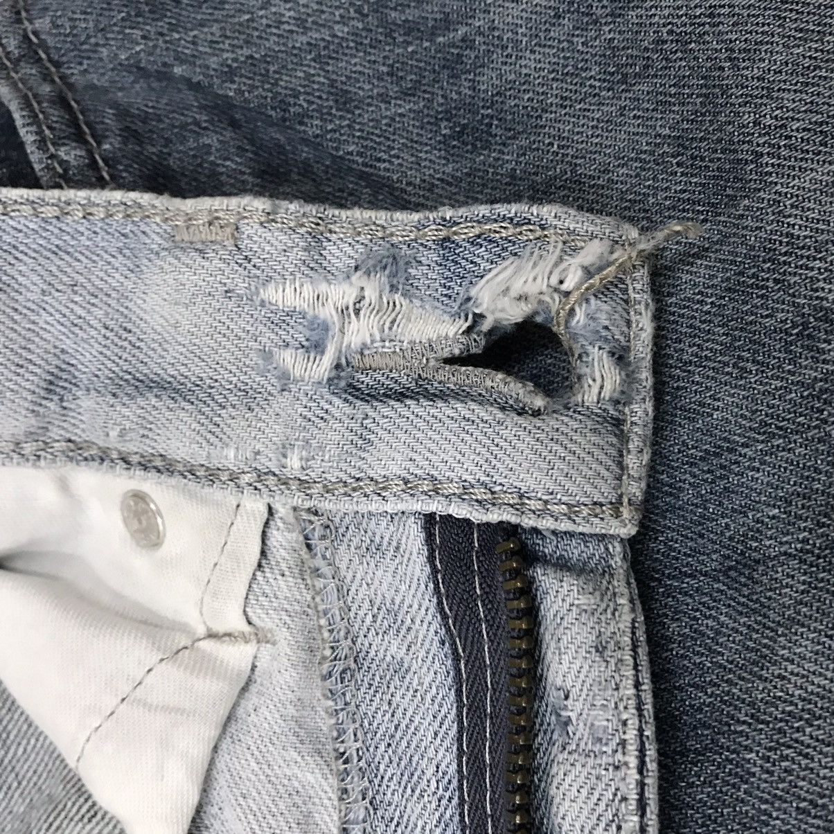 Levi's Vintage Clothing × Vintage Vintage Levis Lot 505 Single R Distressed Denim Jeans Size US 34 / EU 50 - 15 Thumbnail