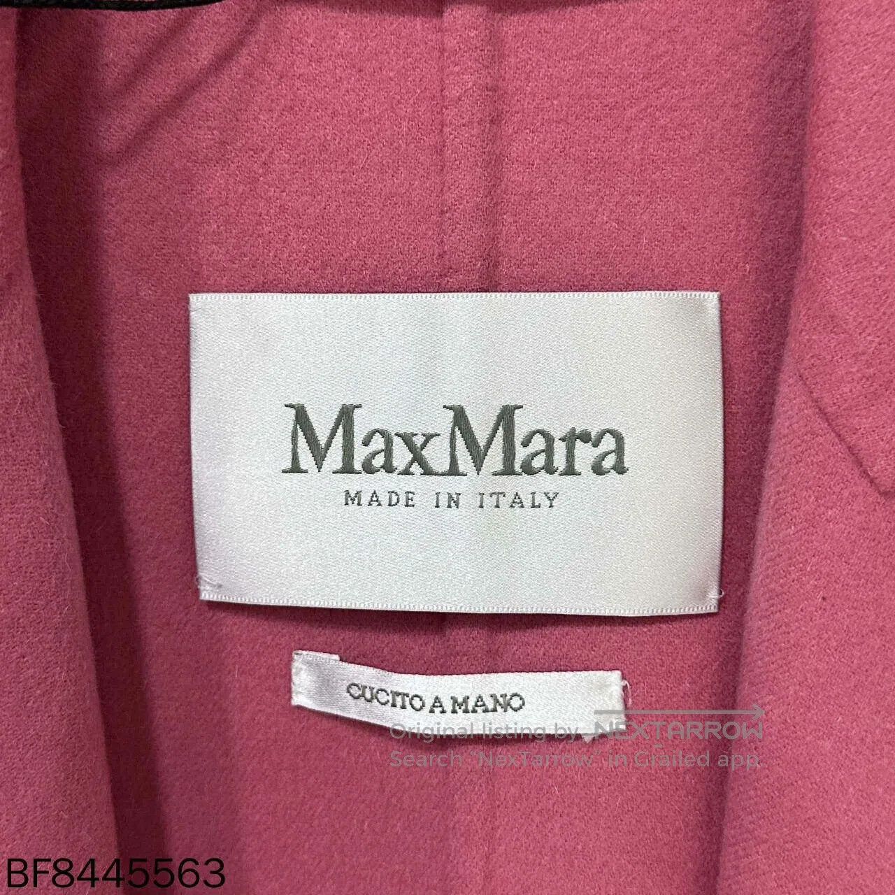 Other pink long wool coat by MaxMara. Size US M / EU 48-50 / 2 - 4 Thumbnail