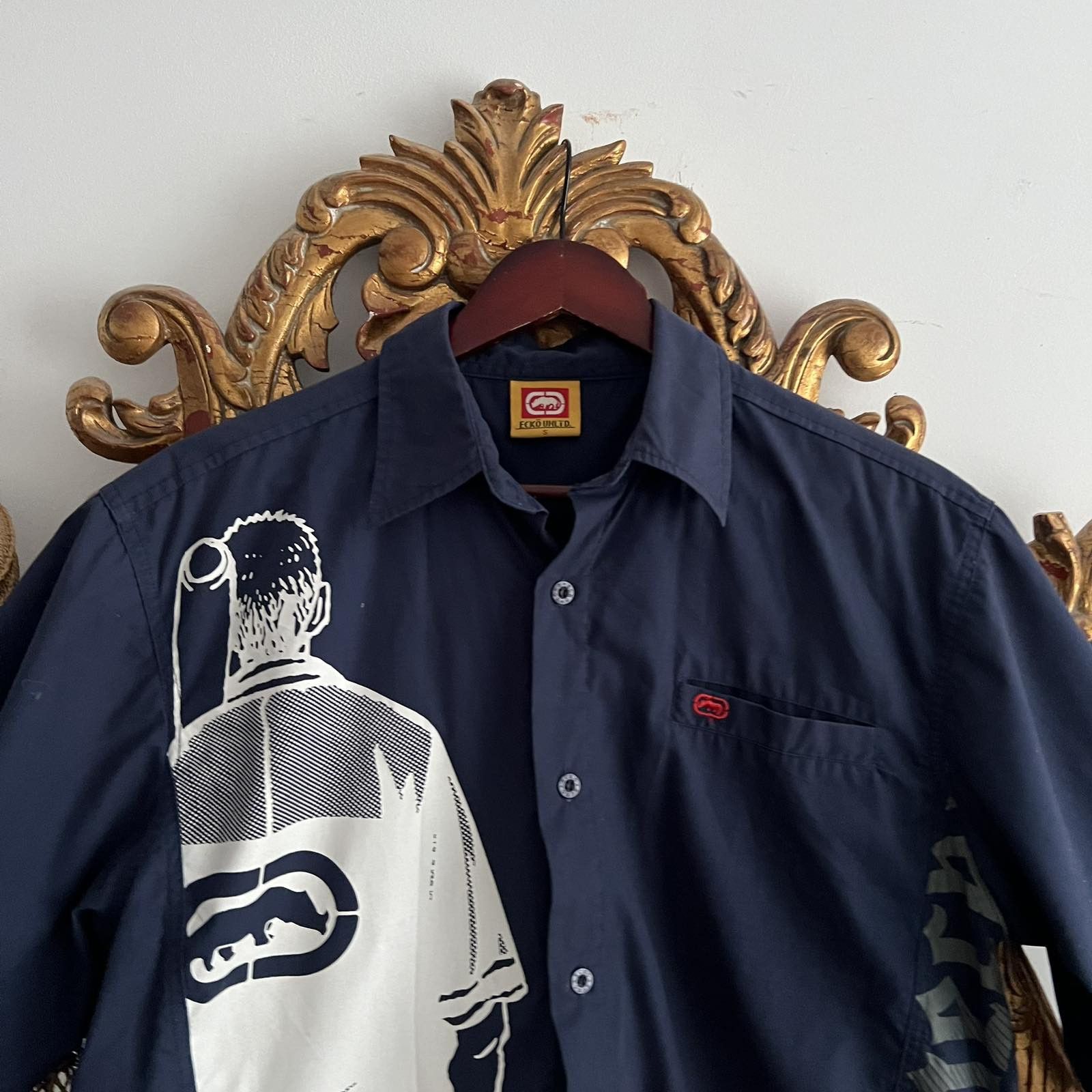 Ecko Unltd. 90s Ecko Blue Shirt Sz S Size US S / EU 44-46 / 1 - 4 Thumbnail