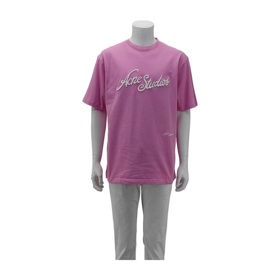 Acne Studios Acne Studios Logo Cotton T-Shirt Size M Size US M / EU 48-50 / 2 - 1 Thumbnail