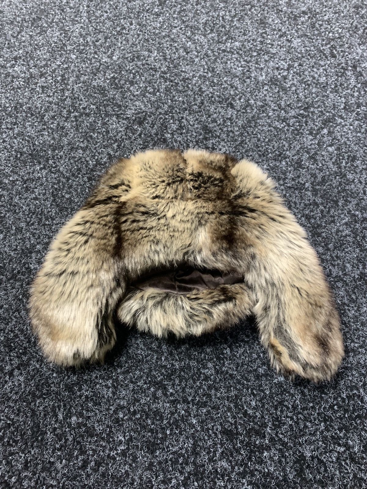 Japanese Brand × Vintage Y2K vintage Fuzzy ushanka trapper /checker hat tyler playboi Size ONE SIZE - 5 Thumbnail