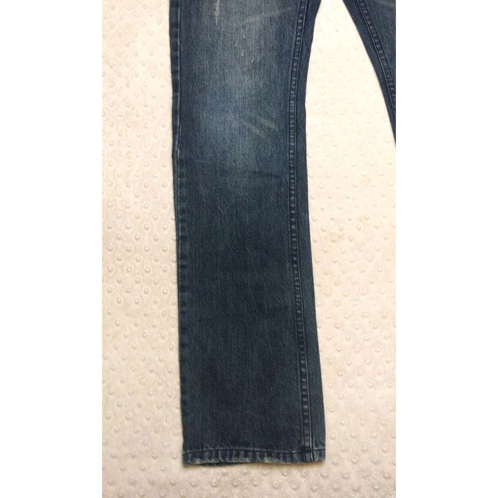 Obey OBEY Propaganda Jeans 28 30x32 Tight Straight Leg Distressed Denim Blue Women 90s Rise Mid 5-Pocket Jeans Size 28" / US 6 / IT 42 - 3 Thumbnail