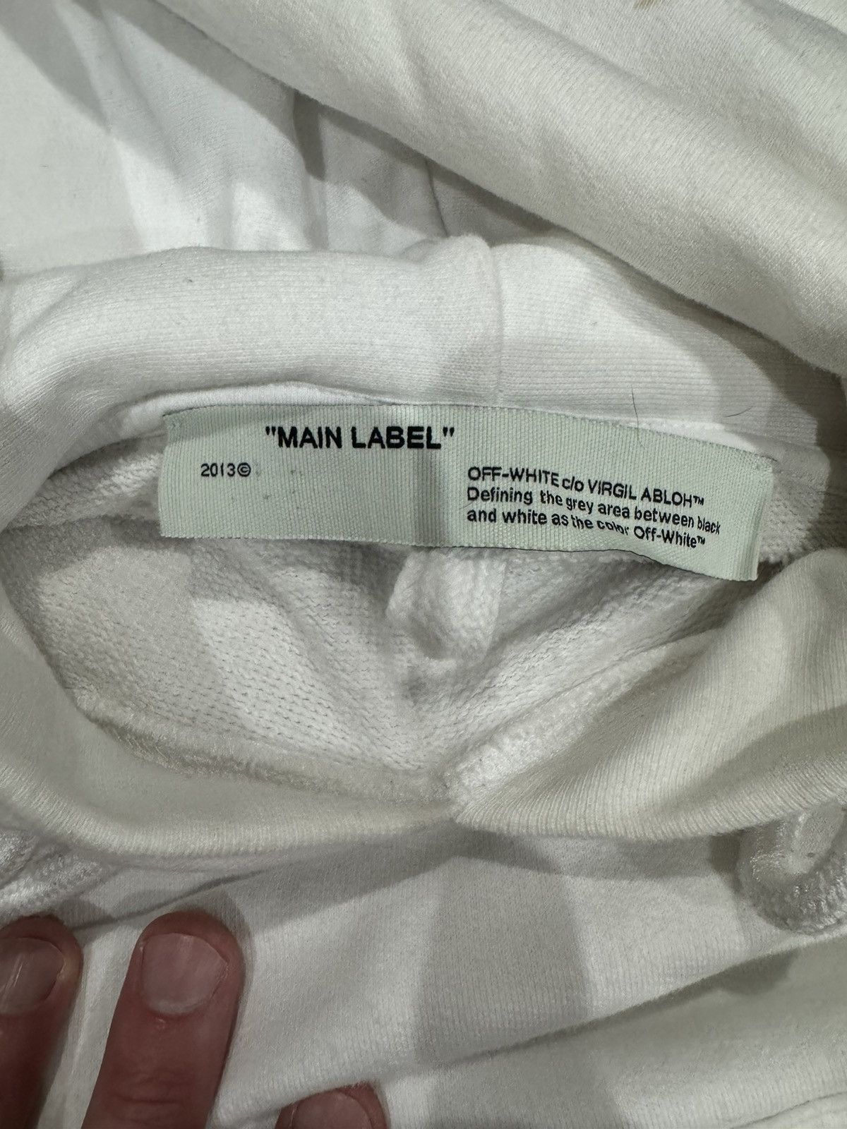 Off-White Off-White 2020 Arrows Diagnals Hoodie xxl Size US M / EU 48-50 / 2 - 4 Thumbnail