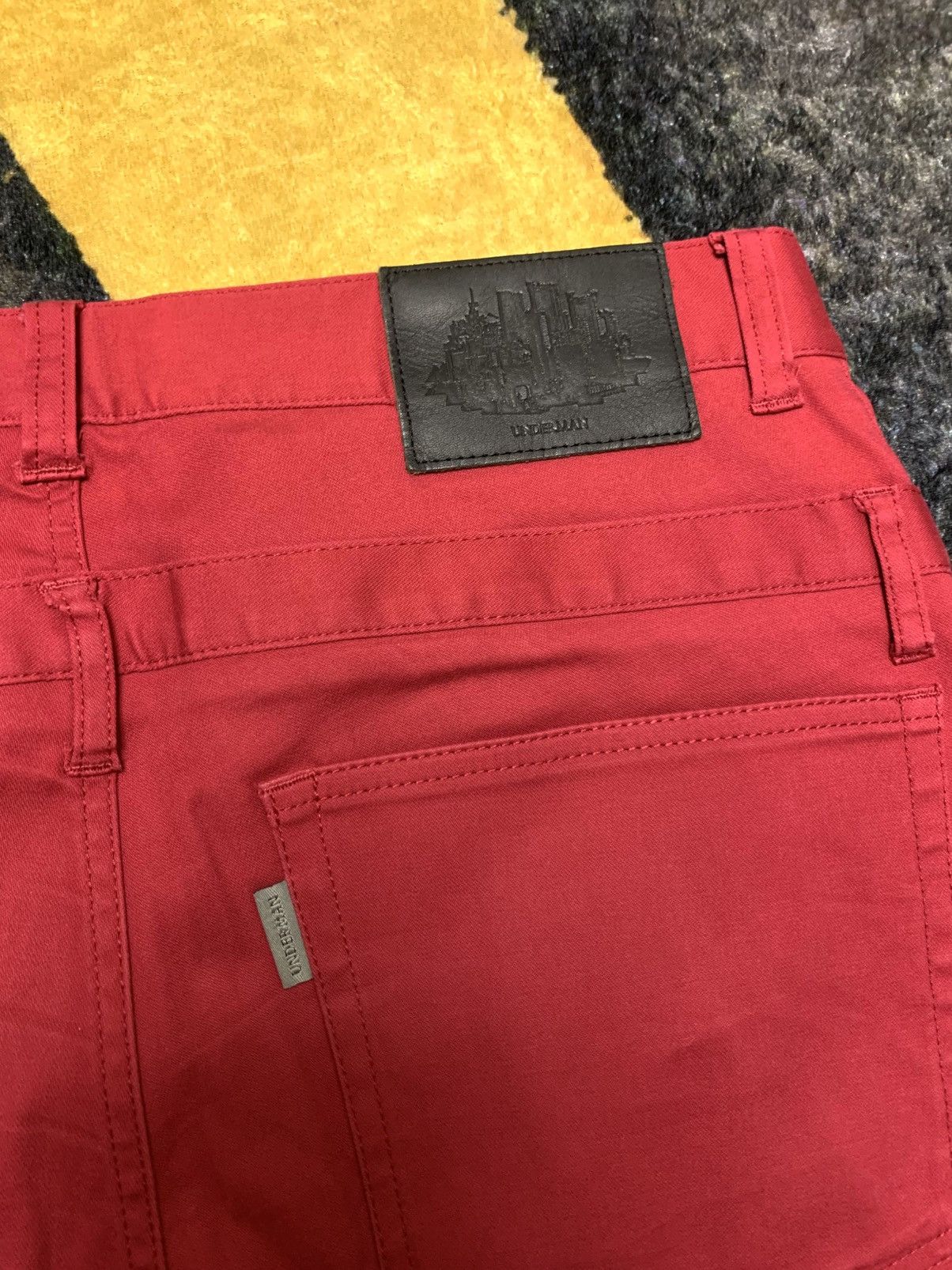 Undercover Undercover Jeans Double Waist Red Cow Hide Size ONE SIZE - 5 Thumbnail