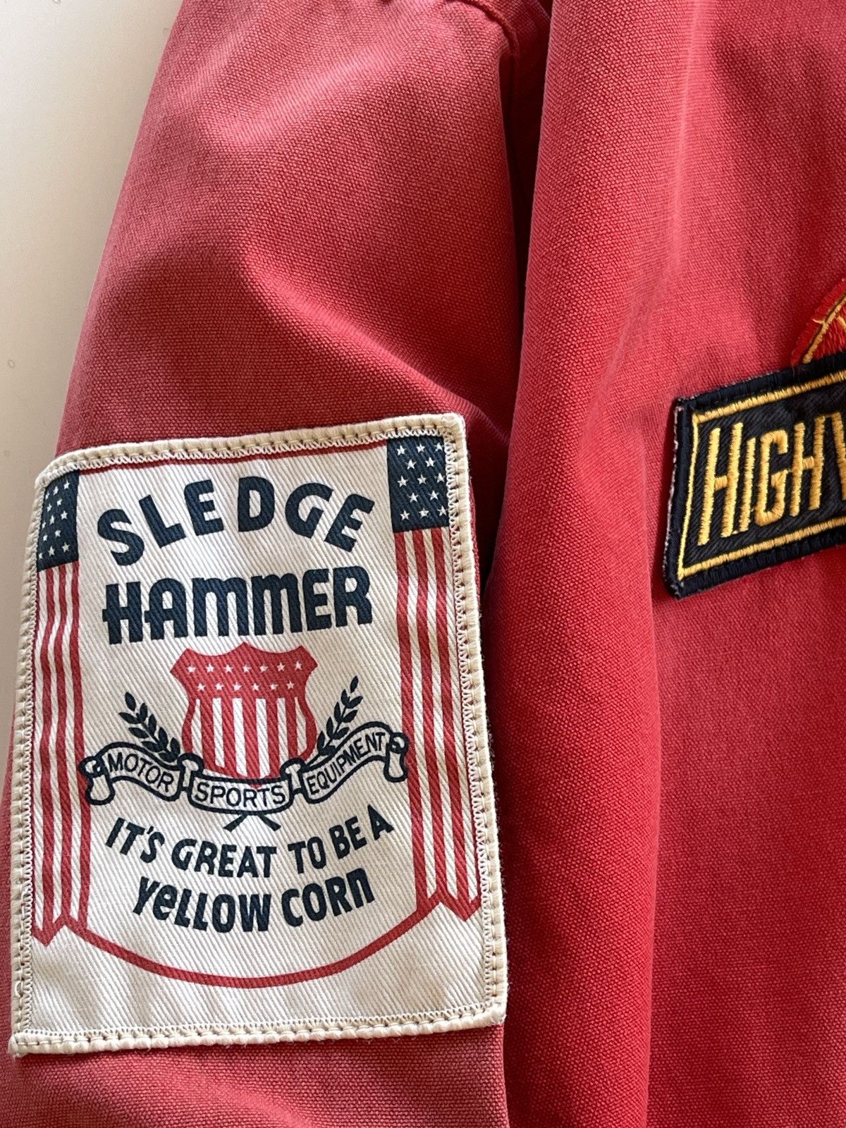 YELLOW CORN Vintage Yellow Corn Faded Distressed Jacket Size US L / EU 52-54 / 3 - 18 Thumbnail