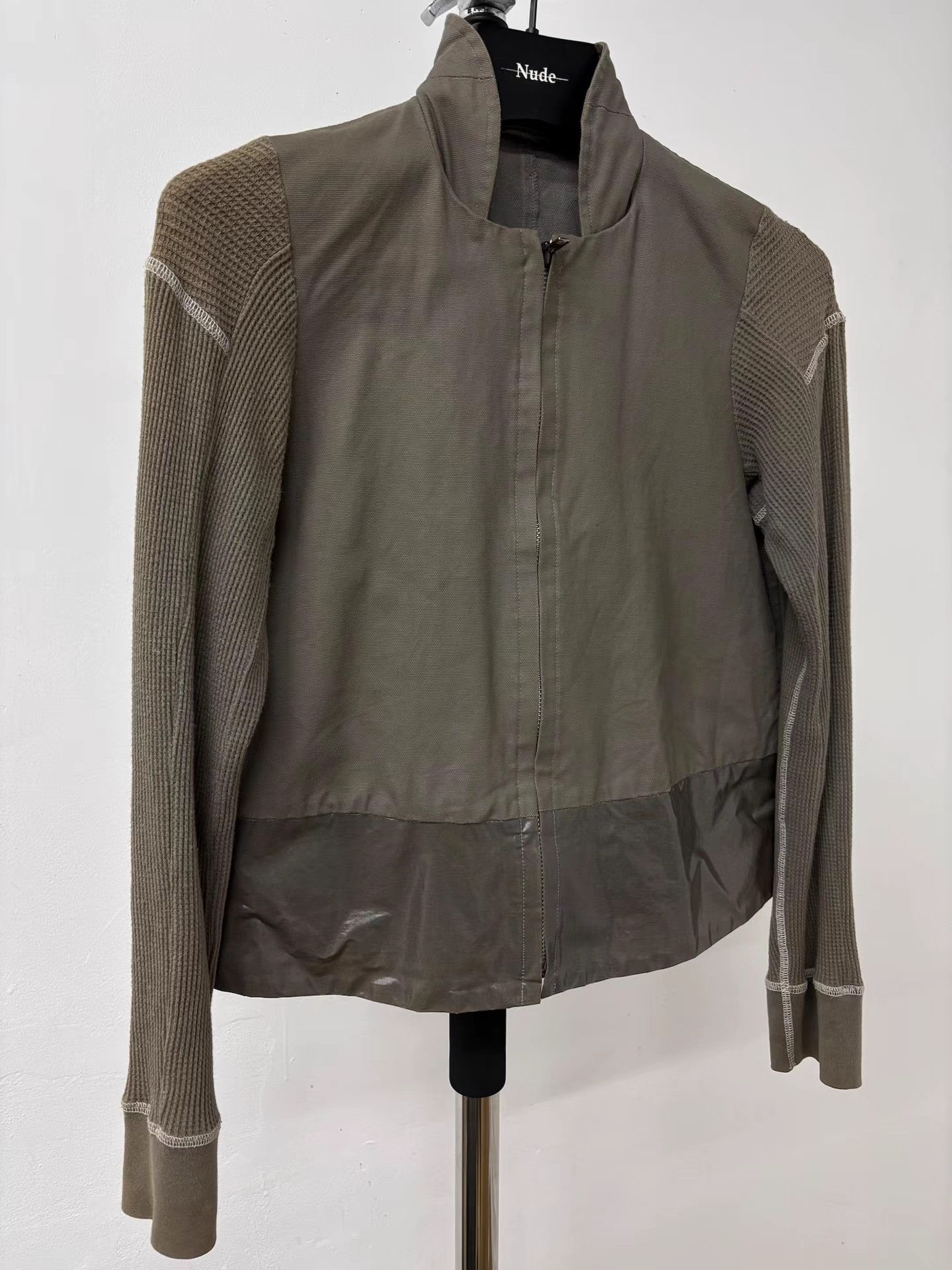 Undercover Undercover Women's Paneled Stand Collar Zip Short Jacket K20 Size S / US 4 / IT 40 - 3 Thumbnail