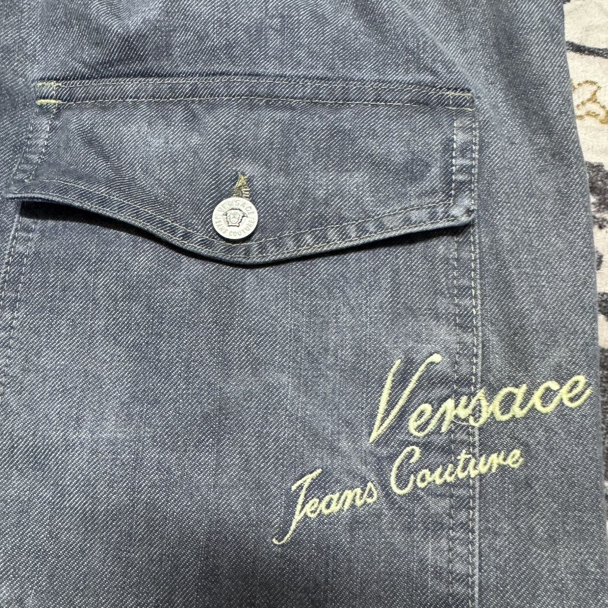 Versace Jeans Couture Versace Embroidery Denim Baggy Jeans Size US 36 / EU 52 - 24 Thumbnail
