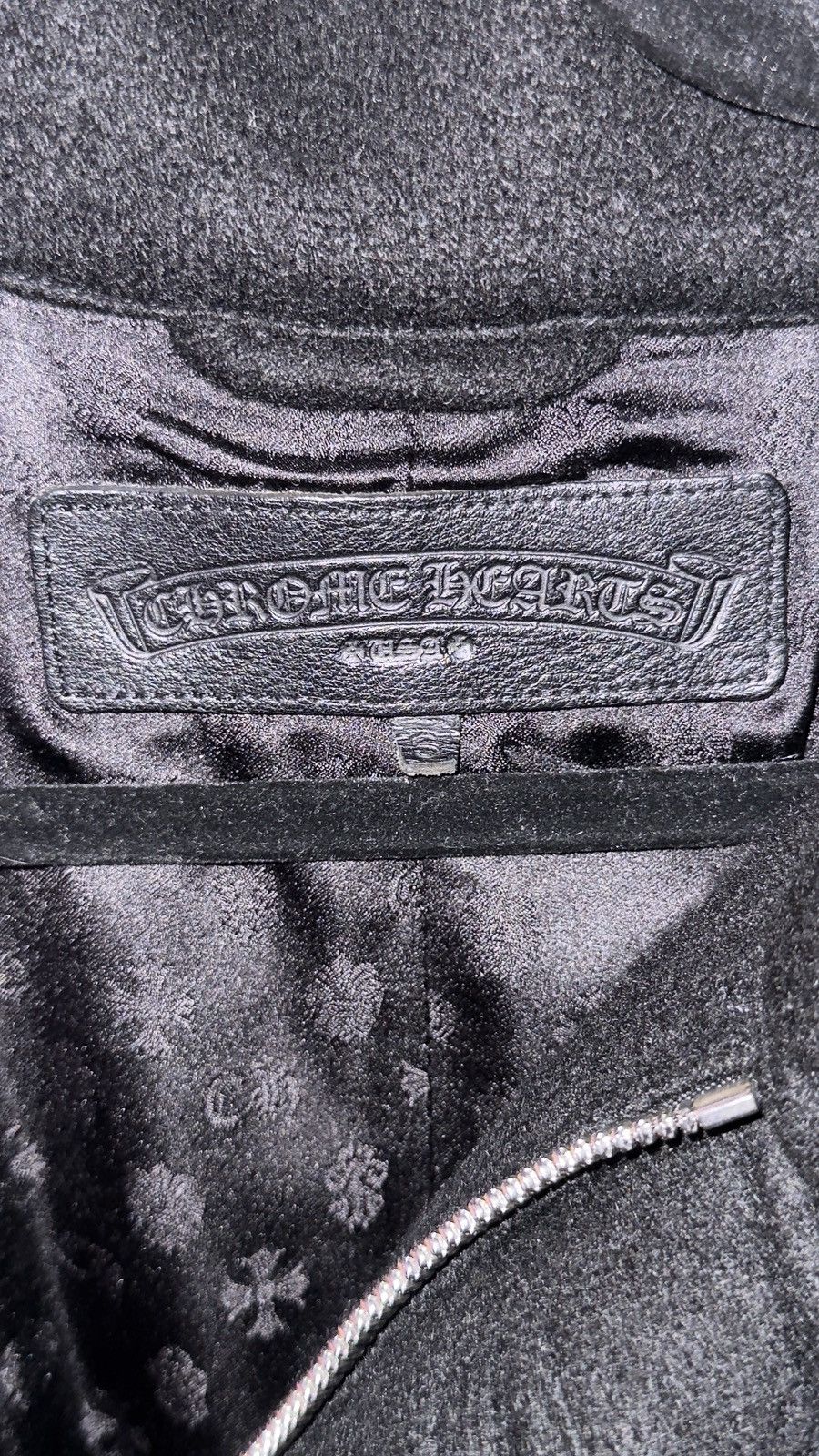 Chrome Hearts RARE Chrome Hearts Cashmere Cloak w Patches Down the Spine Size US S / EU 44-46 / 1 - 19 Thumbnail