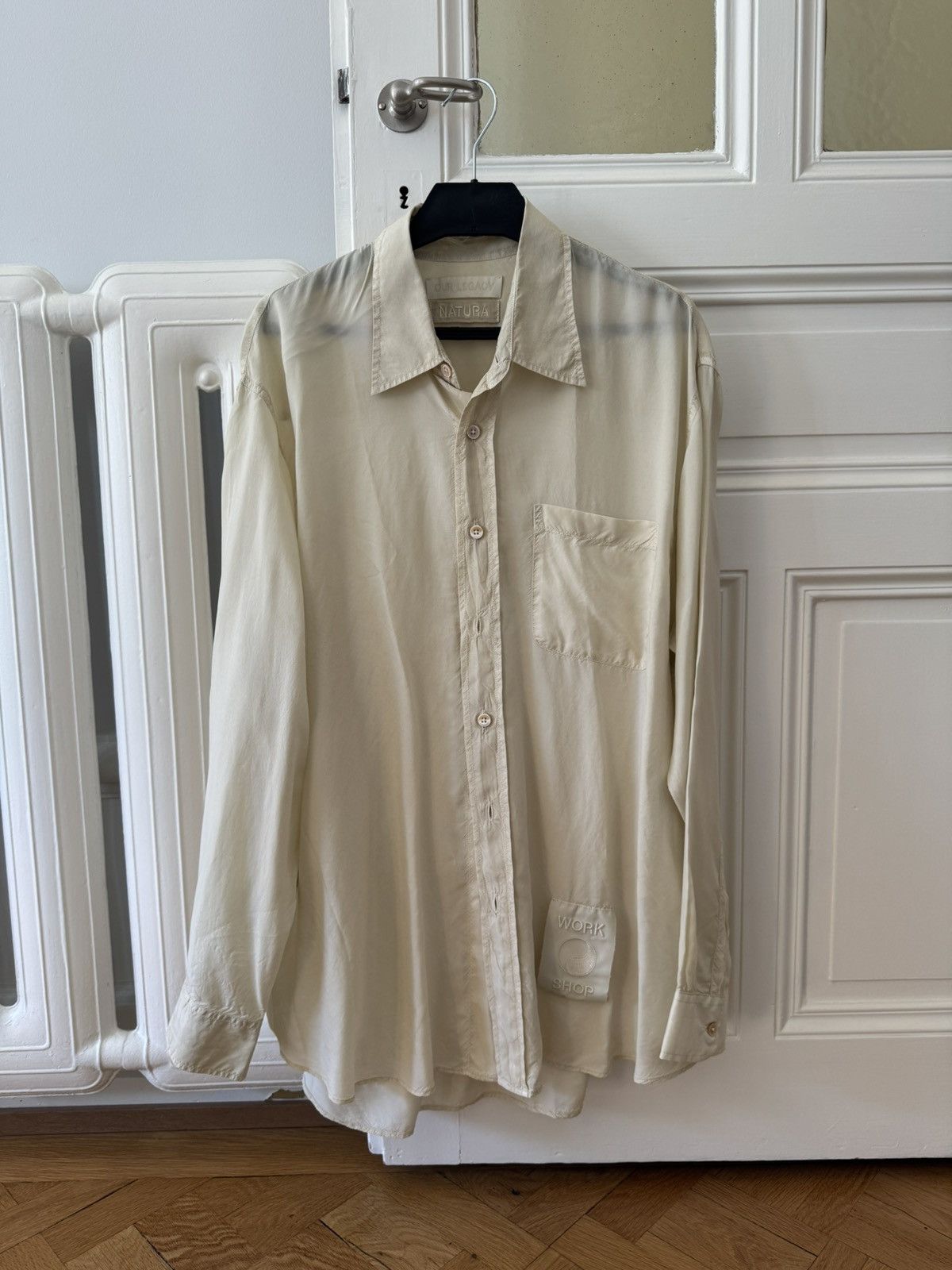 Our Legacy WORK SHOP SHIRT, Overdyed Soy Size US M / EU 48-50 / 2 - 1 Preview