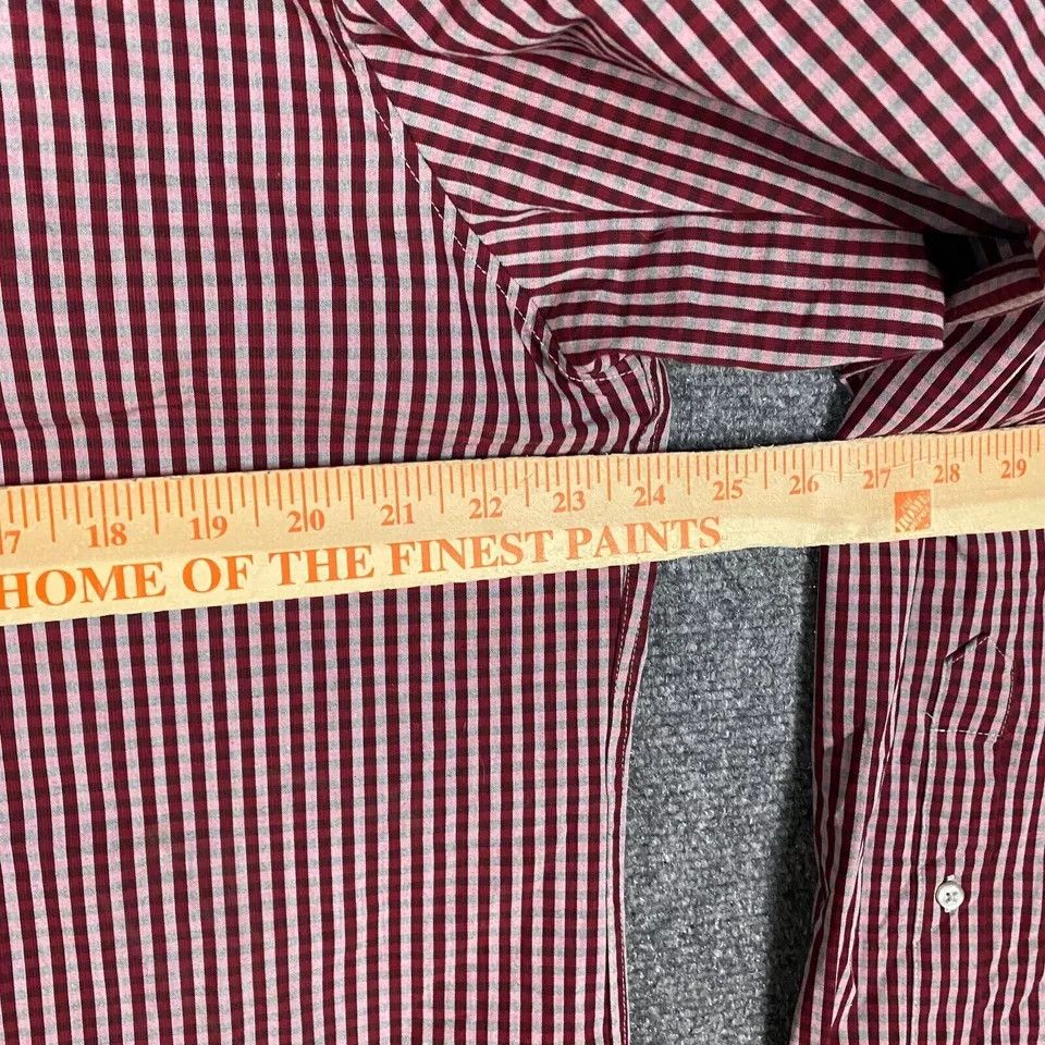 Van Heusen Van Heusen Button Up Shirt Men's XL Slim Fit Flex Cotton Size US XL / EU 56 / 4 - 6 Thumbnail
