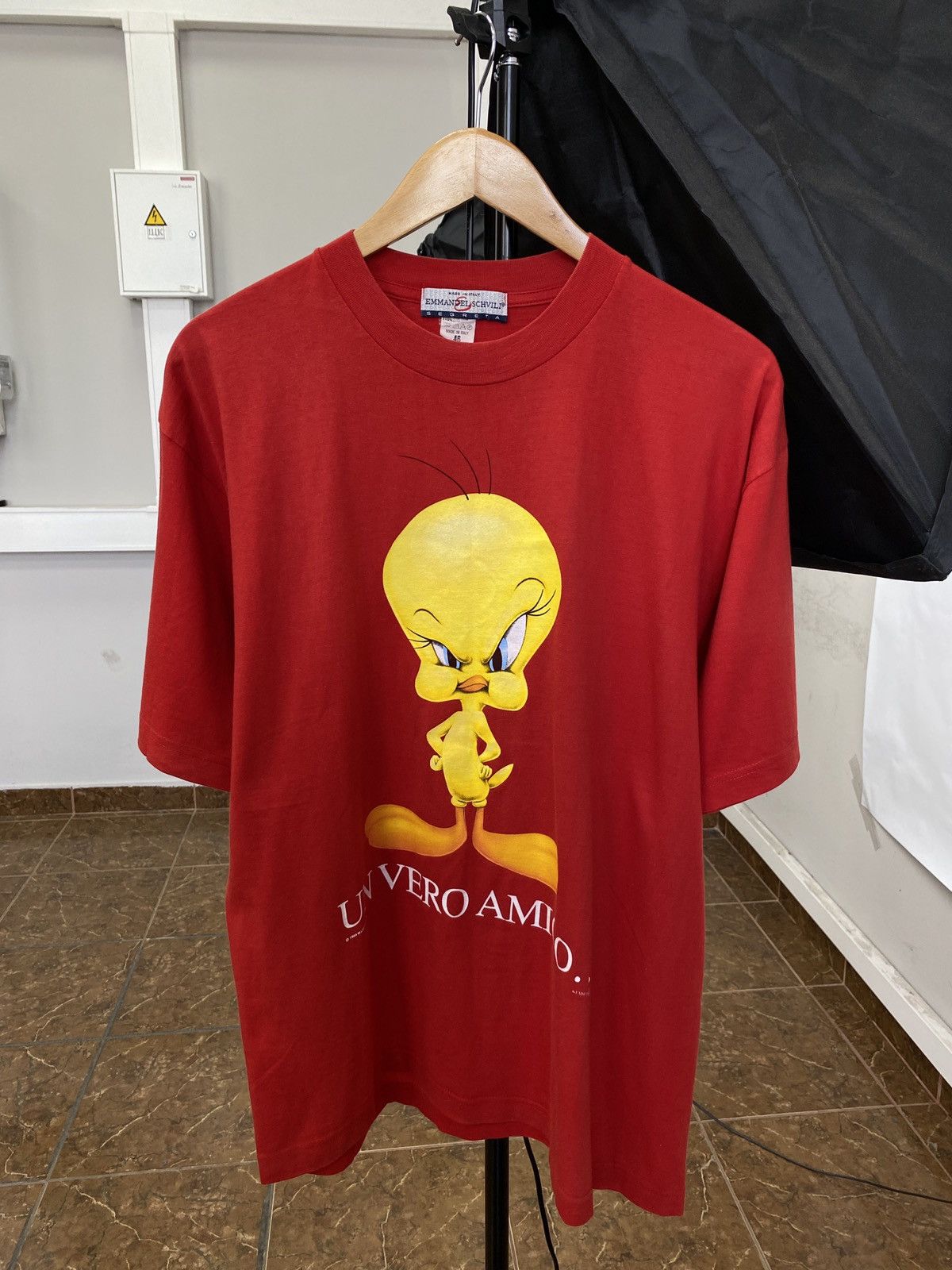 Cartoon Network 🇮🇹 Vintage 1999 Tweety and Sylvester t-shirt rare retro hype Size US L / EU 52-54 / 3 - 1 Thumbnail
