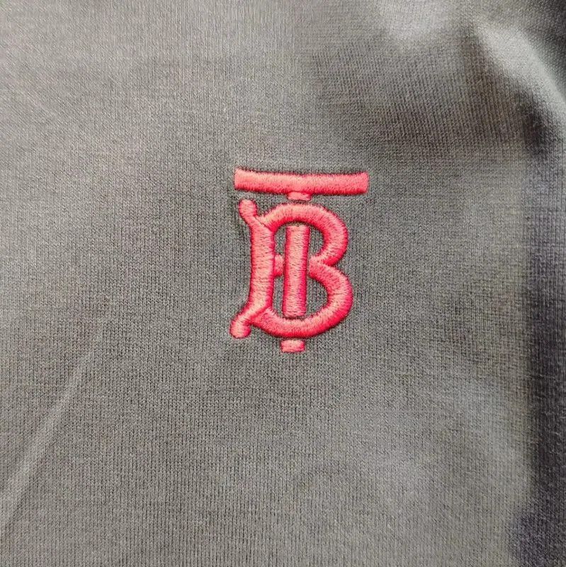 Burberry Burberry Black Cotton Women's T-Shirt. Size L / US 10 / IT 46 - 3 Thumbnail