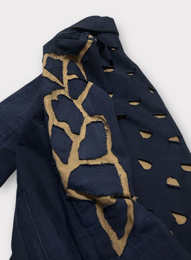 Seditionaries Rare Trashed Ralph Lauren peacoat topcoat custom Jacket Size US M / EU 48-50 / 2 - 3 Thumbnail
