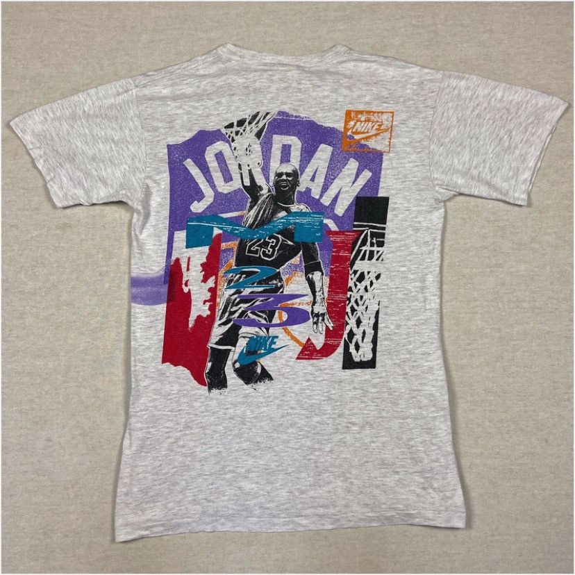 Jordan Brand × Nike × Vintage Vintage rare Nike x Jordan T-shirt Size US S / EU 44-46 / 1 - 2 Thumbnail