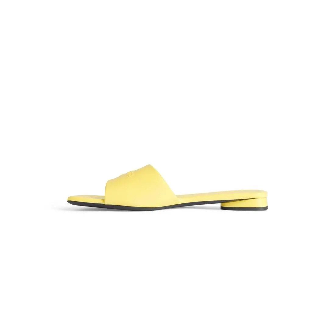 Balenciaga o1srvl11e0426 Duty Free Flat Sandals in Yellow Size US 8 / IT 38 - 3 Thumbnail