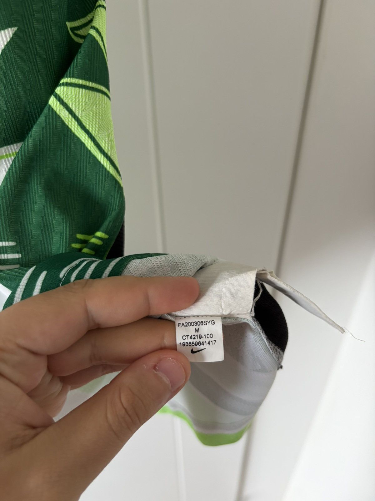 Nigeria nike 2020 domowa meczowa — zdjęcie 5