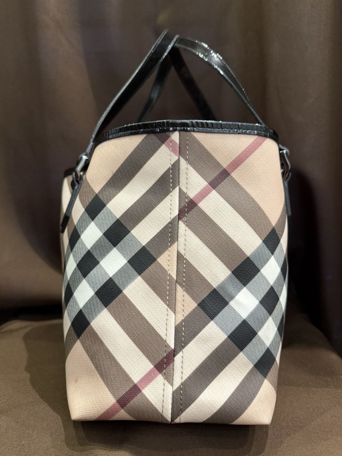 Burberry Burberry Nova Check Women’s Shoulder Tote Bag Shopper Dior Size ONE SIZE - 9 Thumbnail