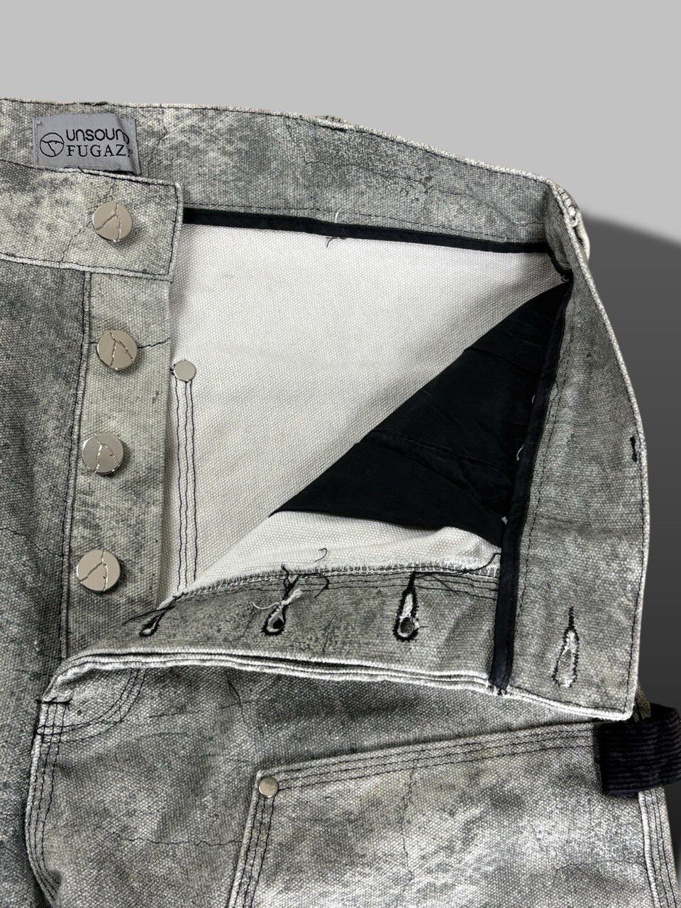 Fugazi Fugazi Unsound Rags Concrete Double Knee Work Pant Size US 32 / EU 48 - 18 Thumbnail