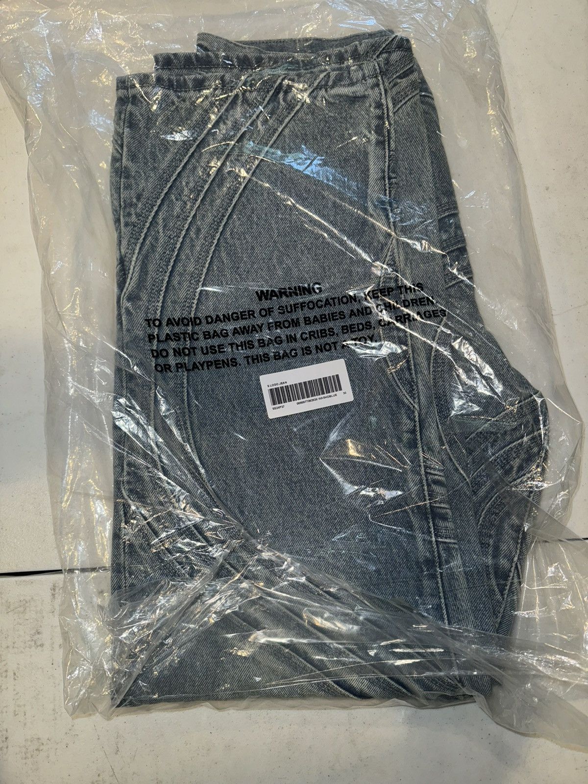 Supreme Supreme S Logo Loose Fit Jean Size US 30 / EU 46 - 4 Thumbnail