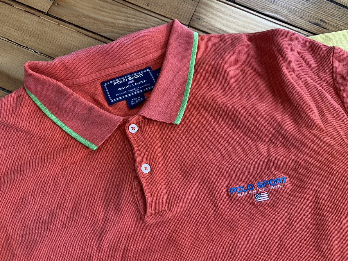 Polo Ralph Lauren × Vintage 2 polo sport polos xl/xxl Size US XL / EU 56 / 4 - 3 Thumbnail