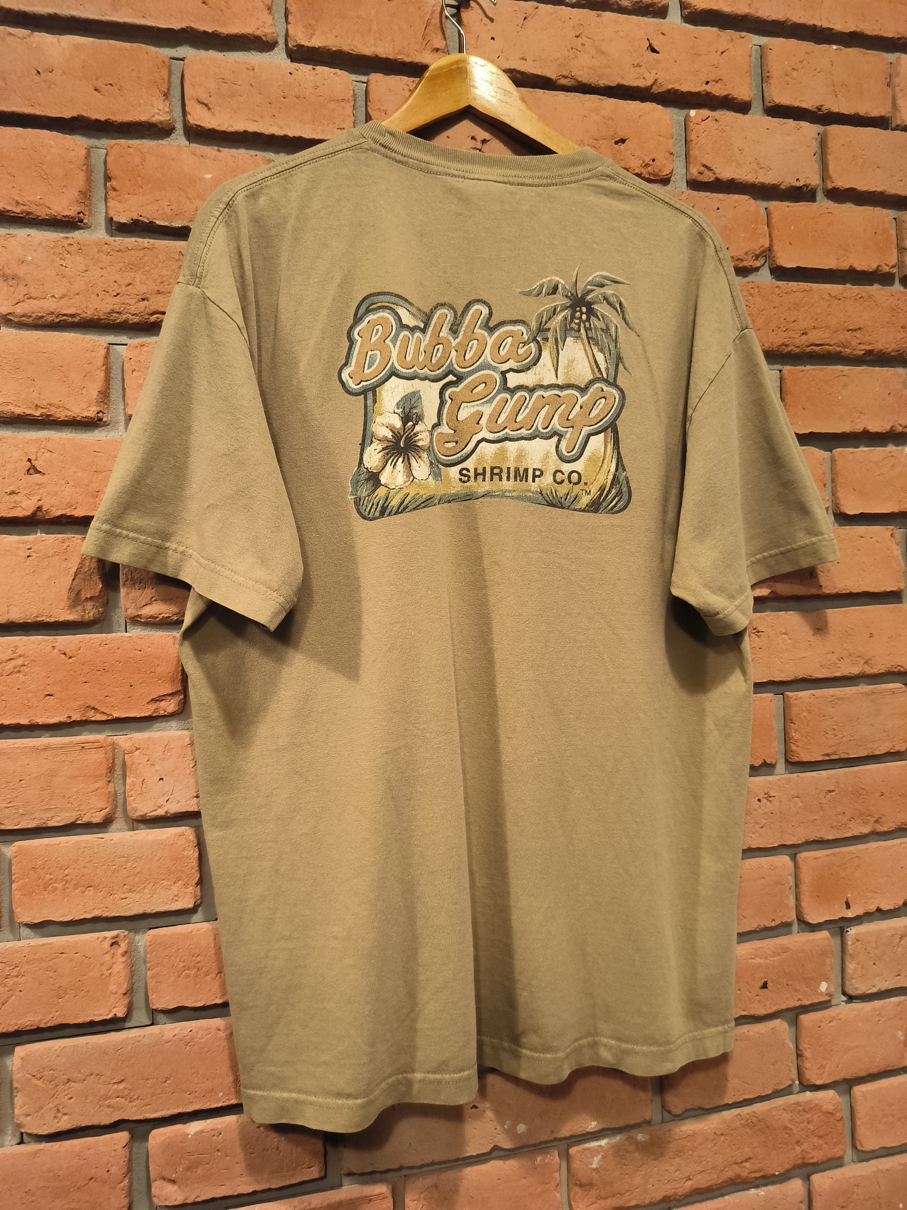 Vintage Vintage 2005 00s Bubba Gump Shrimp T-Shirt Tee Print Logo Size US XL / EU 56 / 4 - 3 Thumbnail