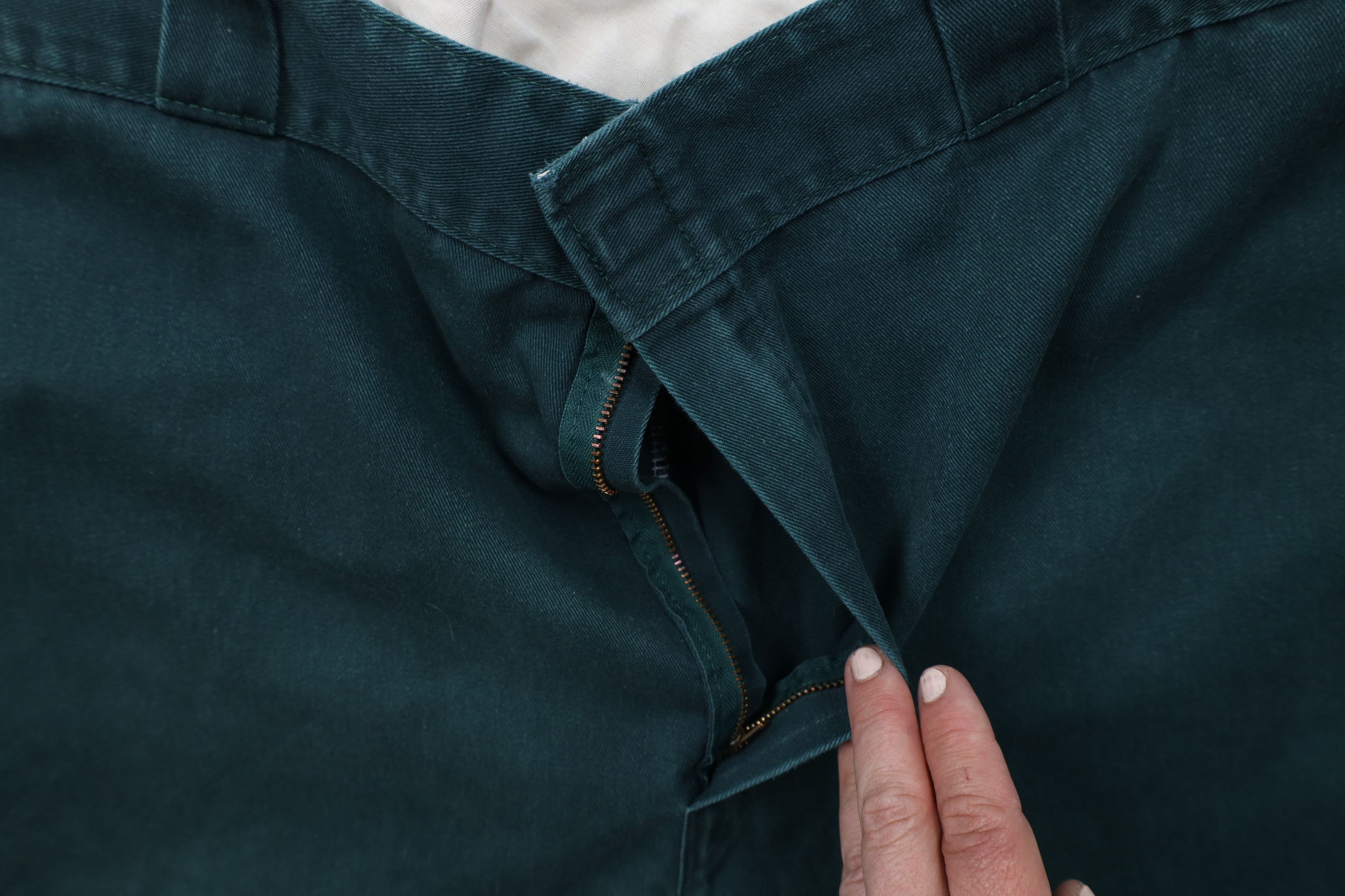 Dickies × Vintage Vintage Dickies Spell Out Wide Leg Workwear Pants Green Size US 42 / EU 58 - 8 Thumbnail