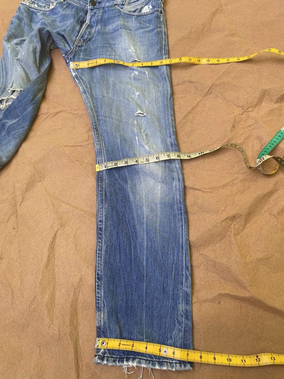 Diesel Vintage diesel industry denim Size US 33 - 5 Thumbnail