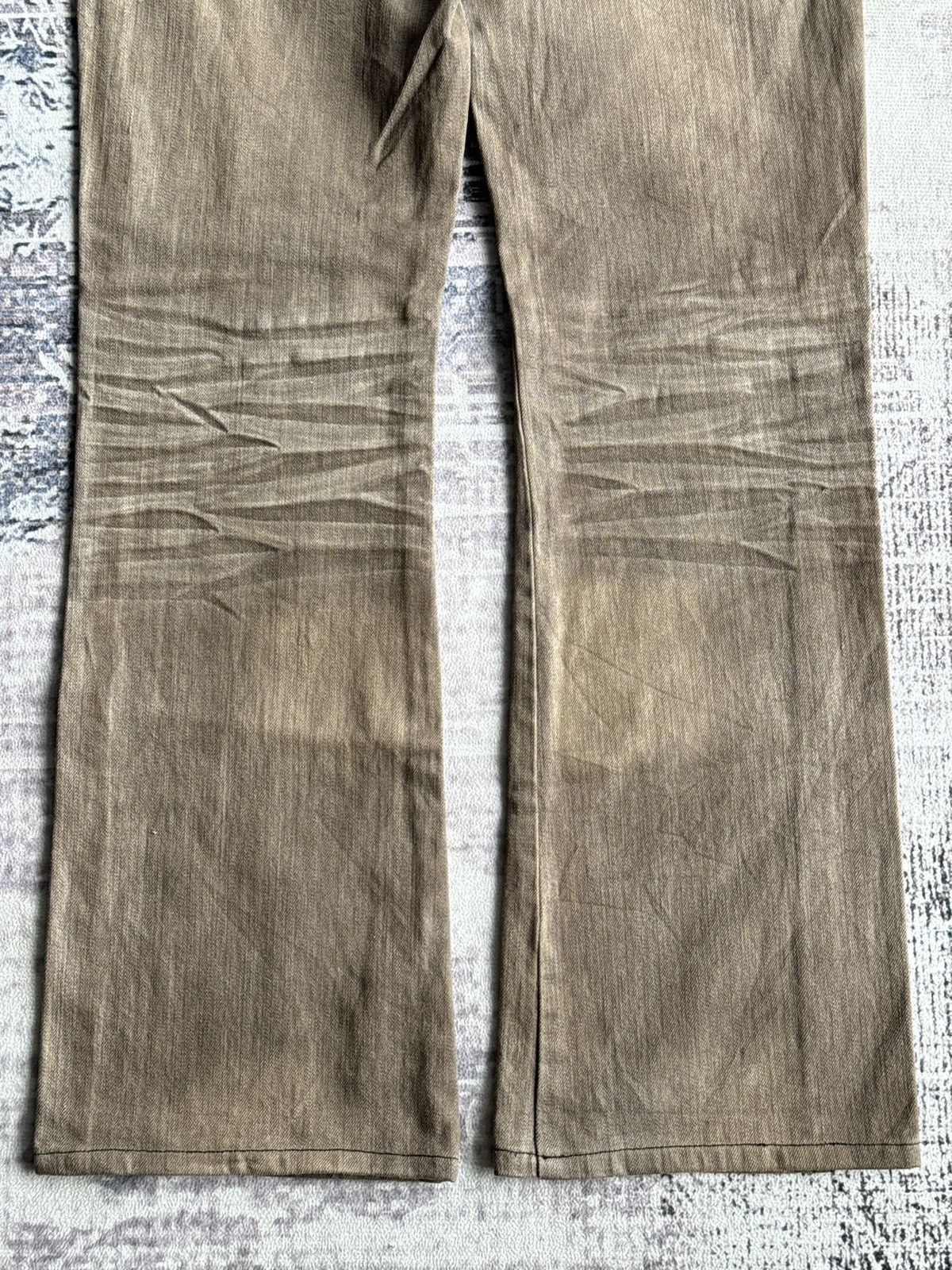 Japanese Brand RIOT Section of Pure Life Punk Flared Denim Size US 32 / EU 48 - 9 Thumbnail