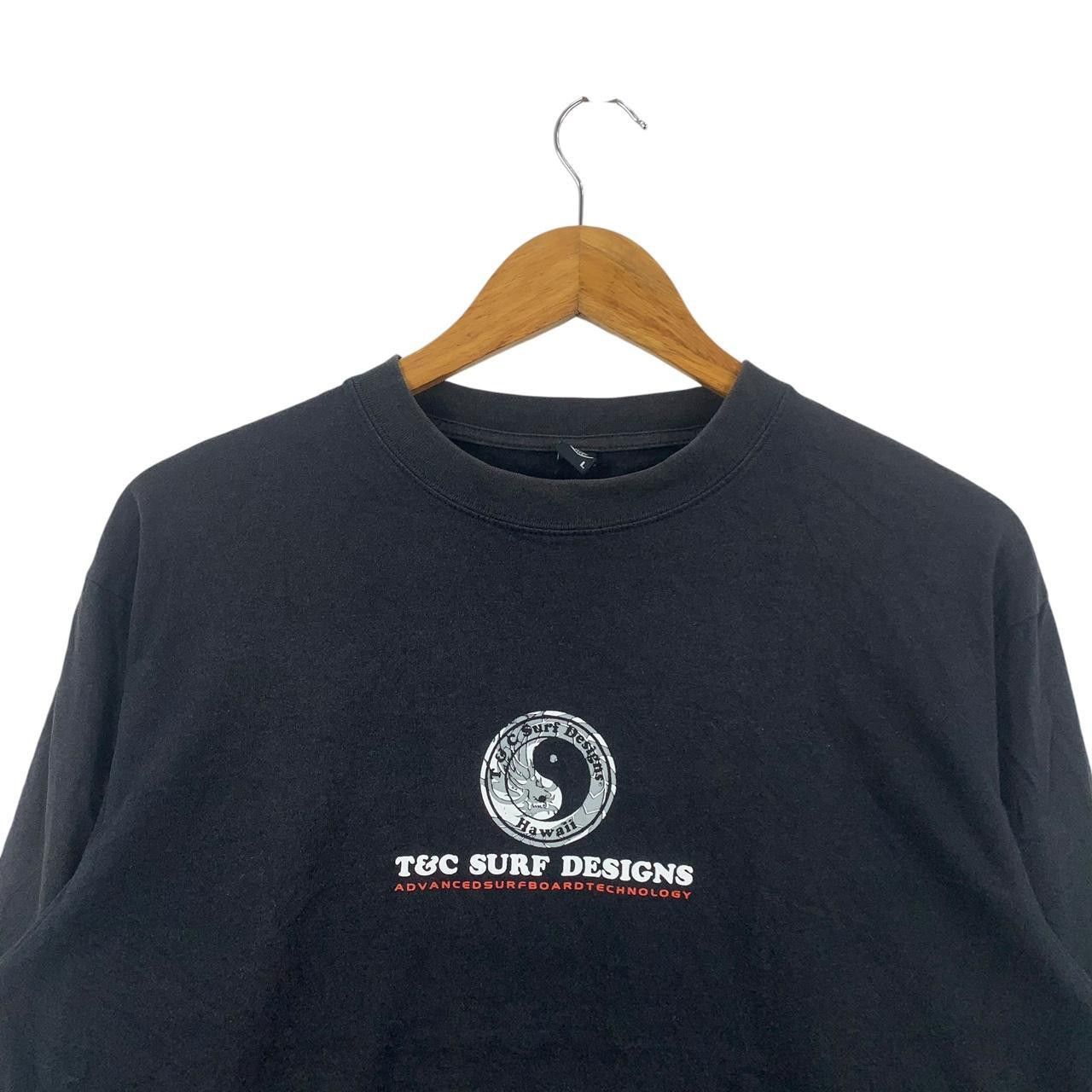 Vintage Vintage T&C SURF DESIGNS DRAGON Ying Yang Tee Shirt Top Size US L / EU 52-54 / 3 - 3 Thumbnail