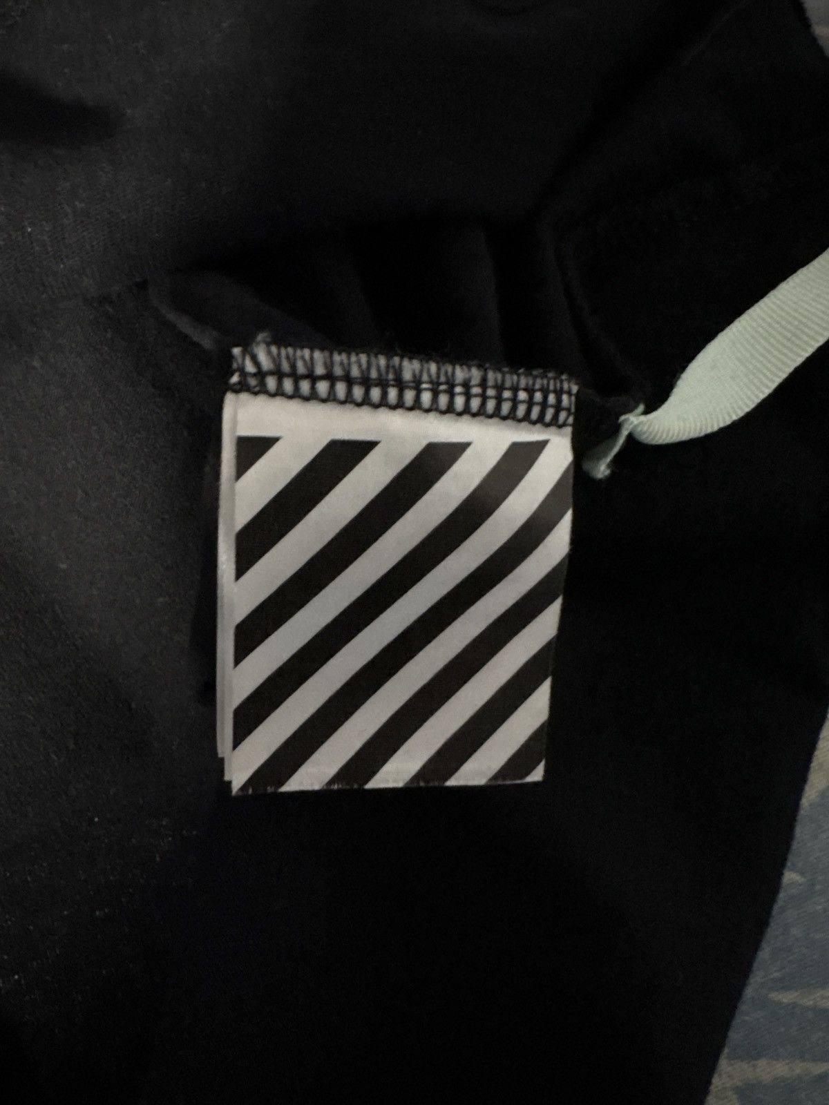 Off-White Off White Mirror Mirror Diagonal Spray T Shirt Size US XS / EU 42 / 0 - 6 Thumbnail