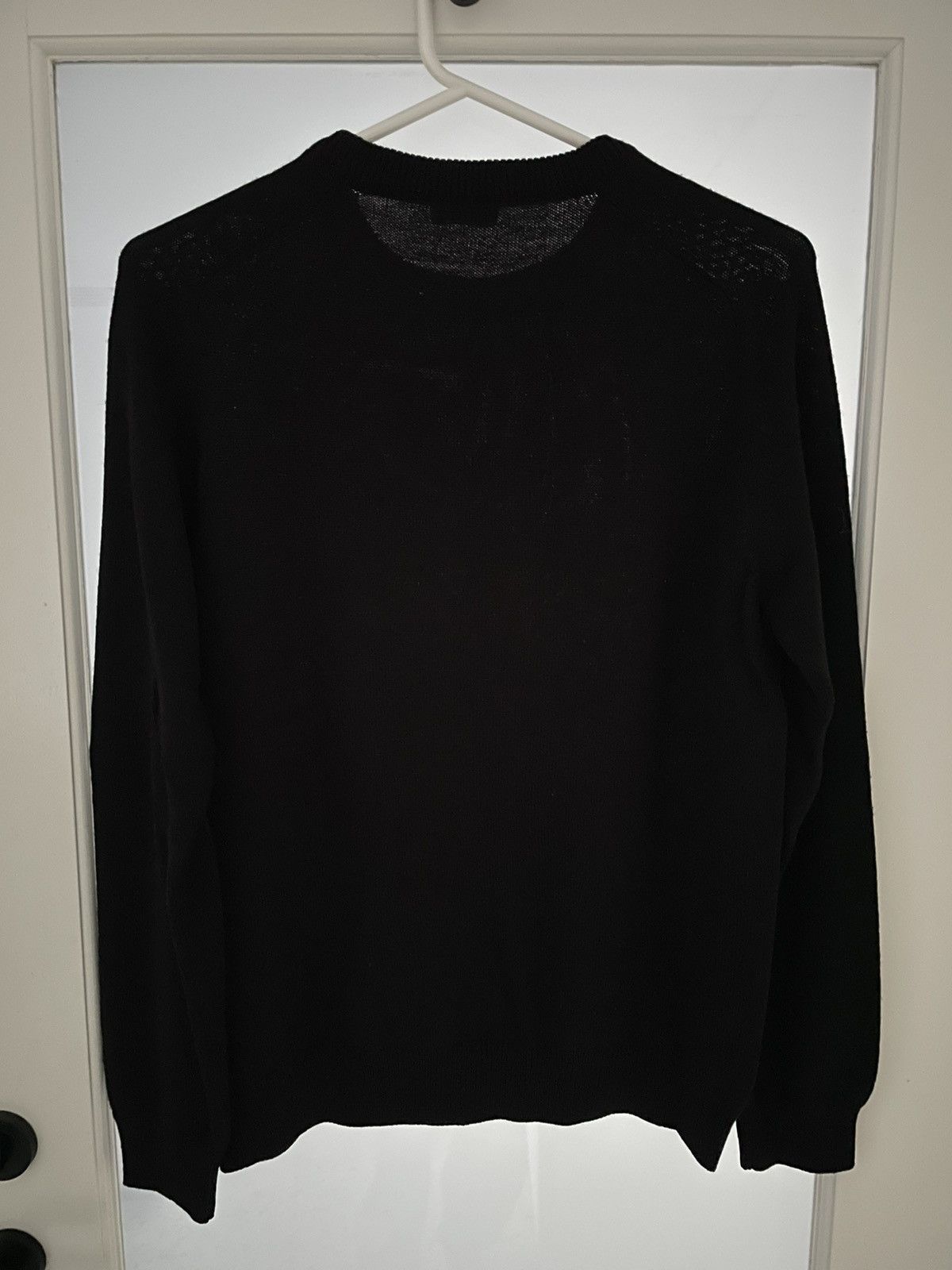 Saint Laurent Paris Logo Embellished Wool Sweater Size US M / EU 48-50 / 2 - 2 Thumbnail