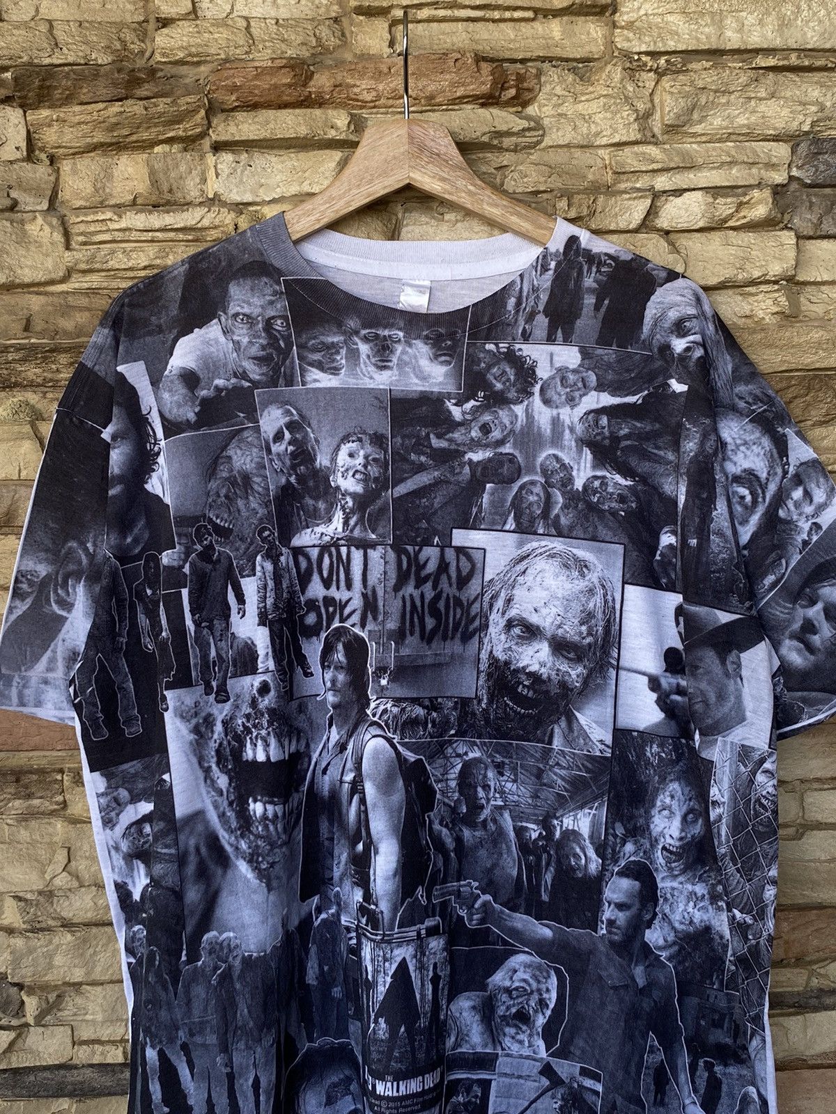 Vintage Rare The Walking Dead Fullprint Movie Series Tees Size US XL / EU 56 / 4 - 4 Thumbnail