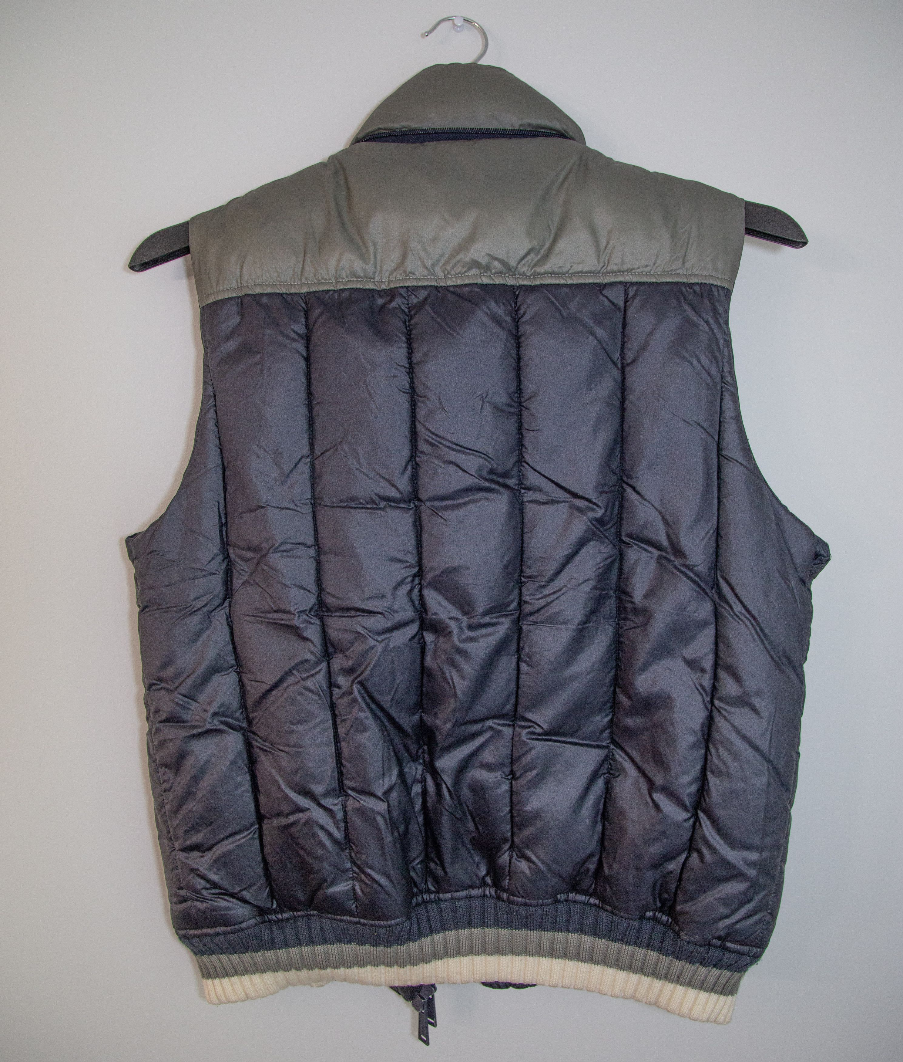 Antony Morato Antony Morato Italia Puffer Vest Mens 46 Navy Gray Full Zip Size US S / EU 44-46 / 1 - 2 Thumbnail
